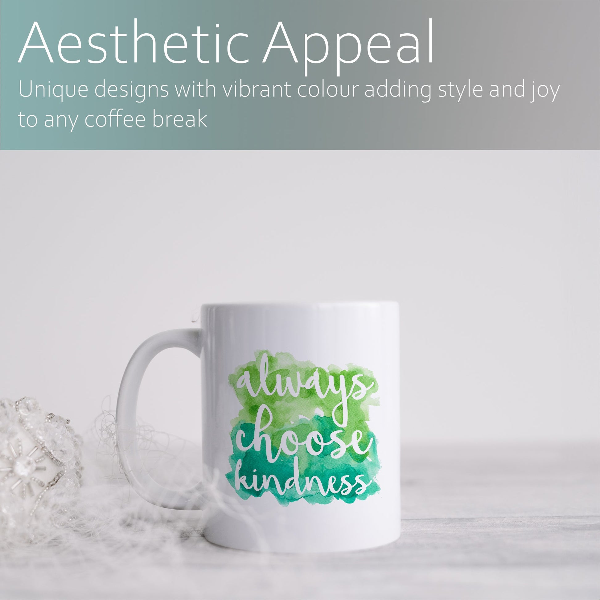 Always choose kindness | Ceramic mug-Ceramic mug-Adnil Creations