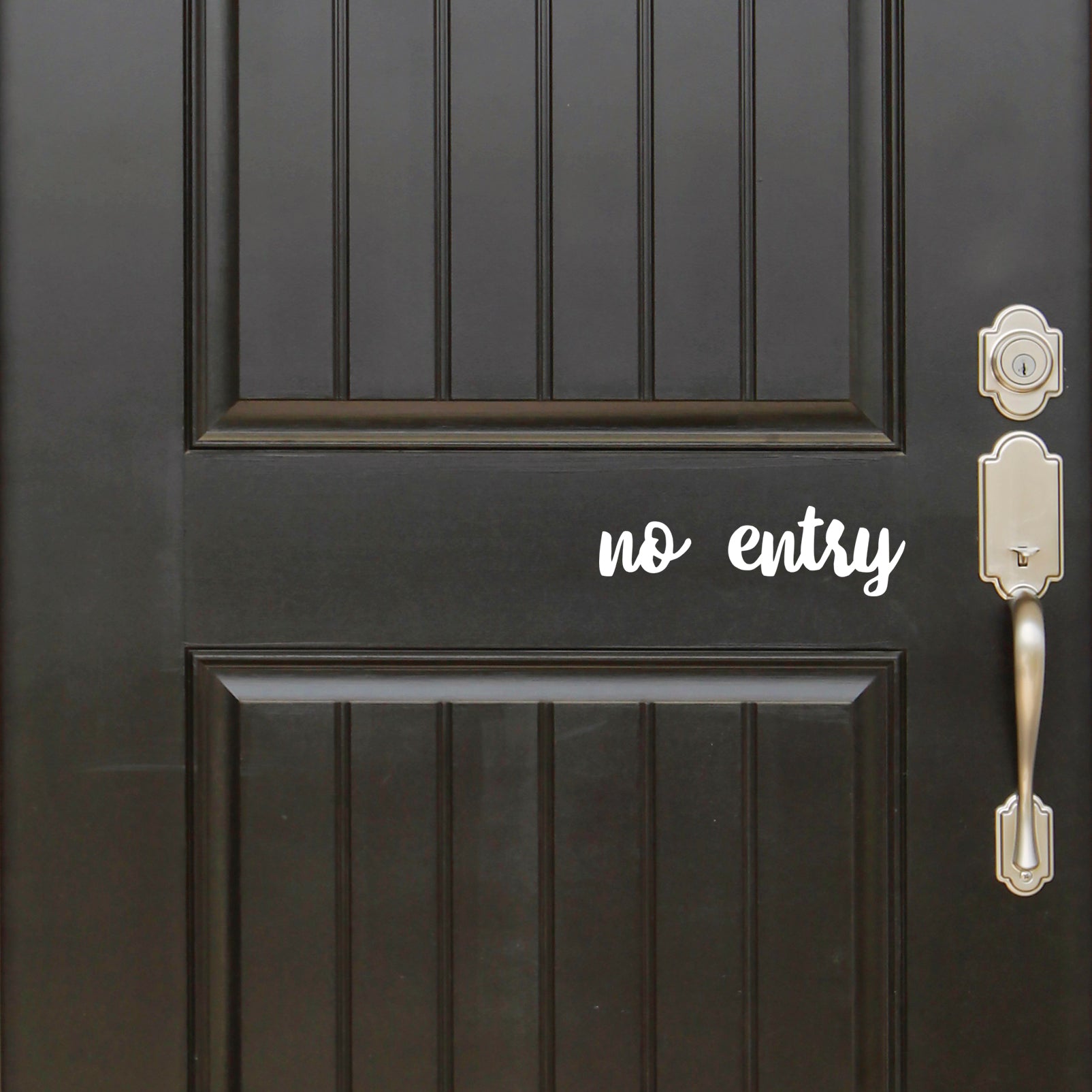 No entry | Door decal-Door decal-Adnil Creations