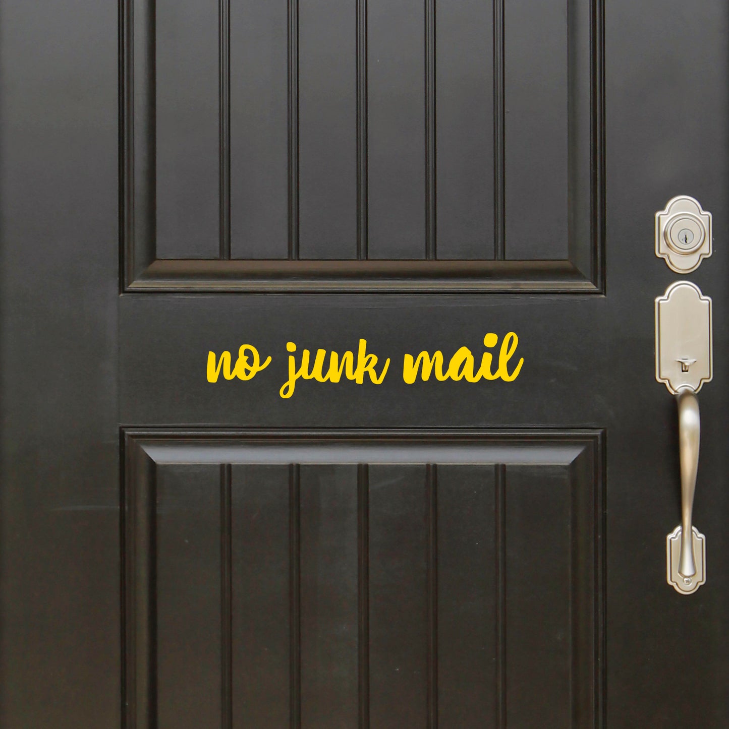 No junk mail | Door decal-Door decal-Adnil Creations