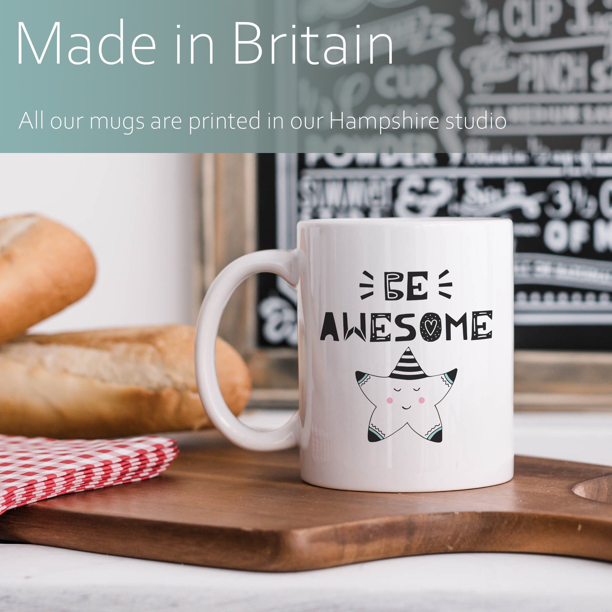 Be awesome | Ceramic mug-Ceramic mug-Adnil Creations