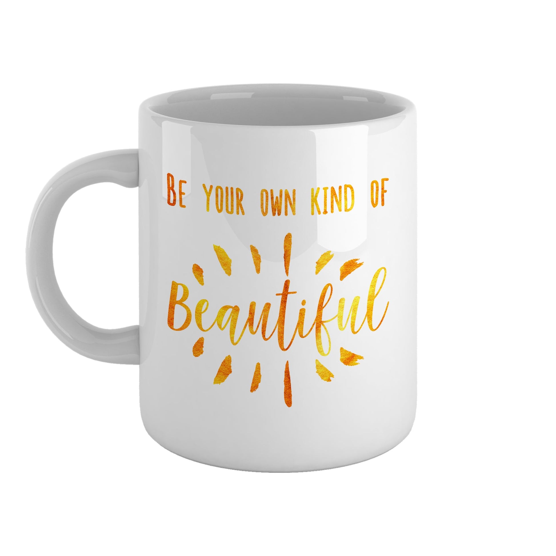 Be your own kind of beautiful | Ceramic mug-Ceramic mug-Adnil Creations