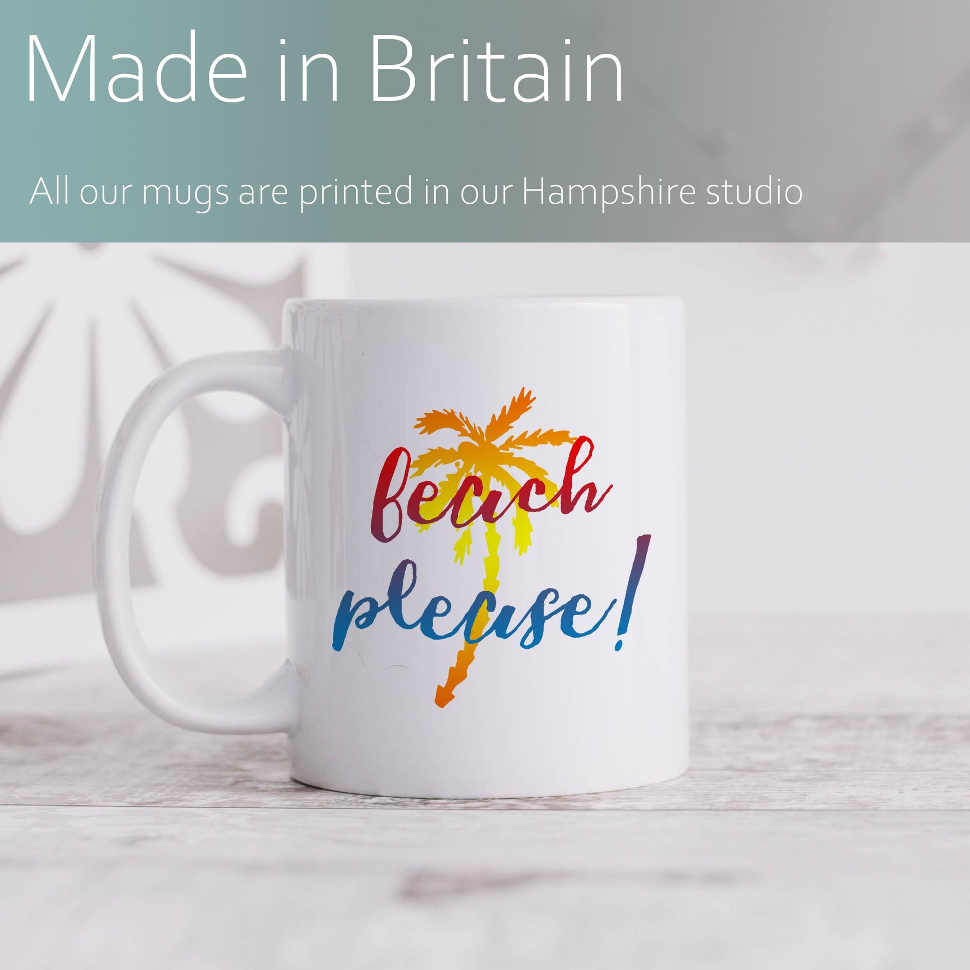 Beach please! | Ceramic mug-Ceramic mug-Adnil Creations