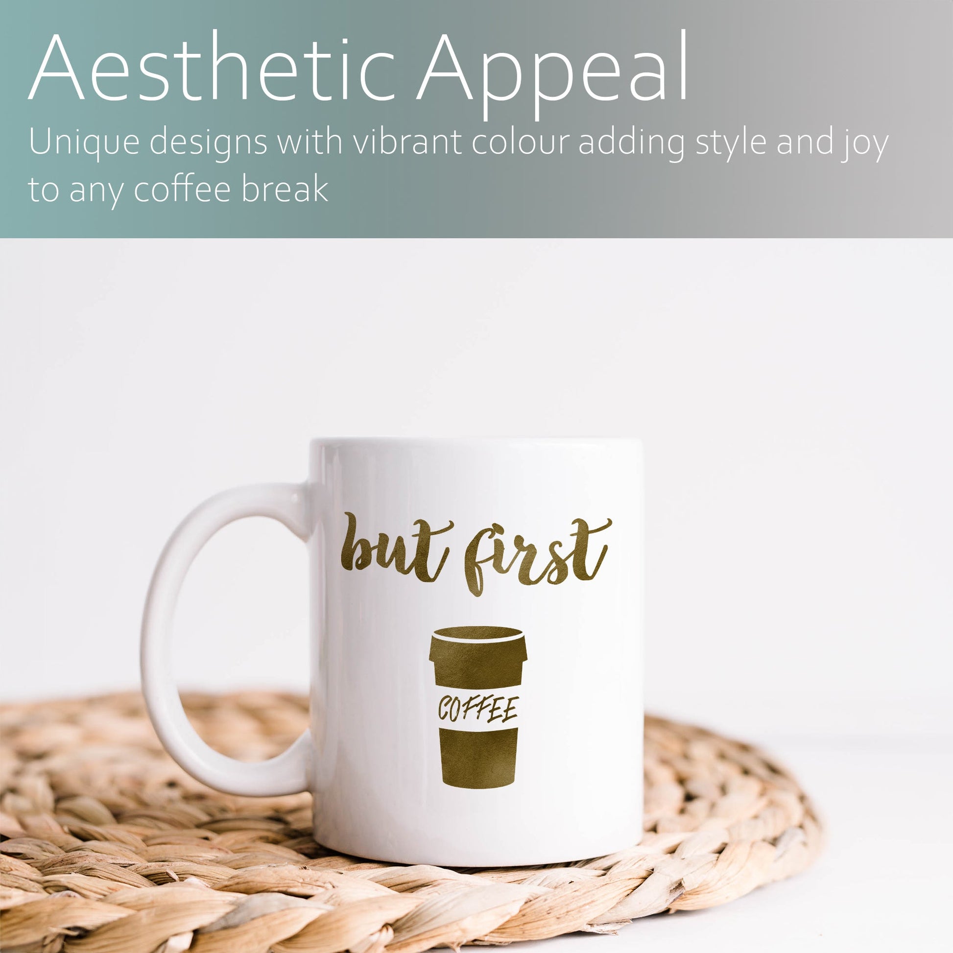 But first coffee | Ceramic mug-Ceramic mug-Adnil Creations