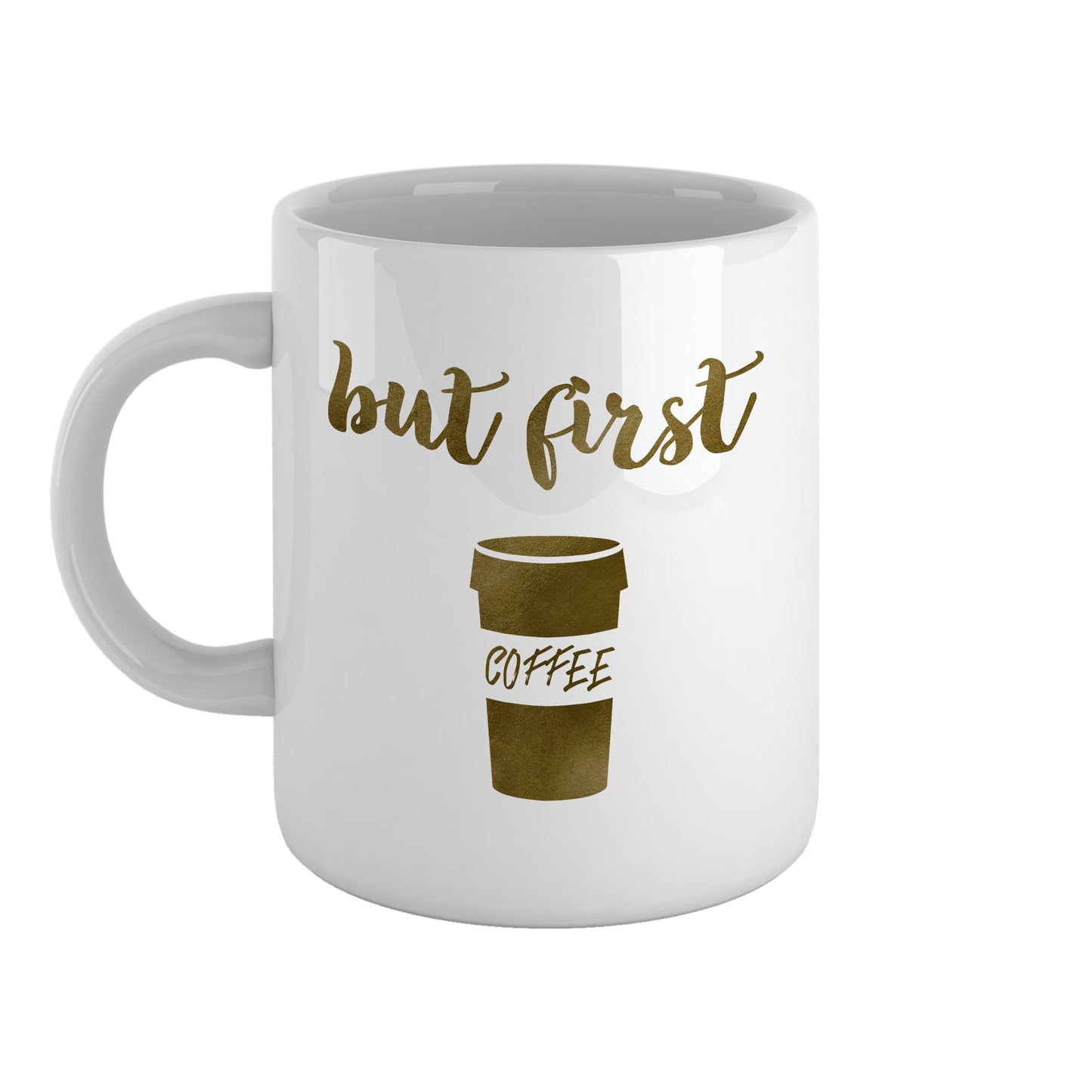 But first coffee | Ceramic mug-Ceramic mug-Adnil Creations