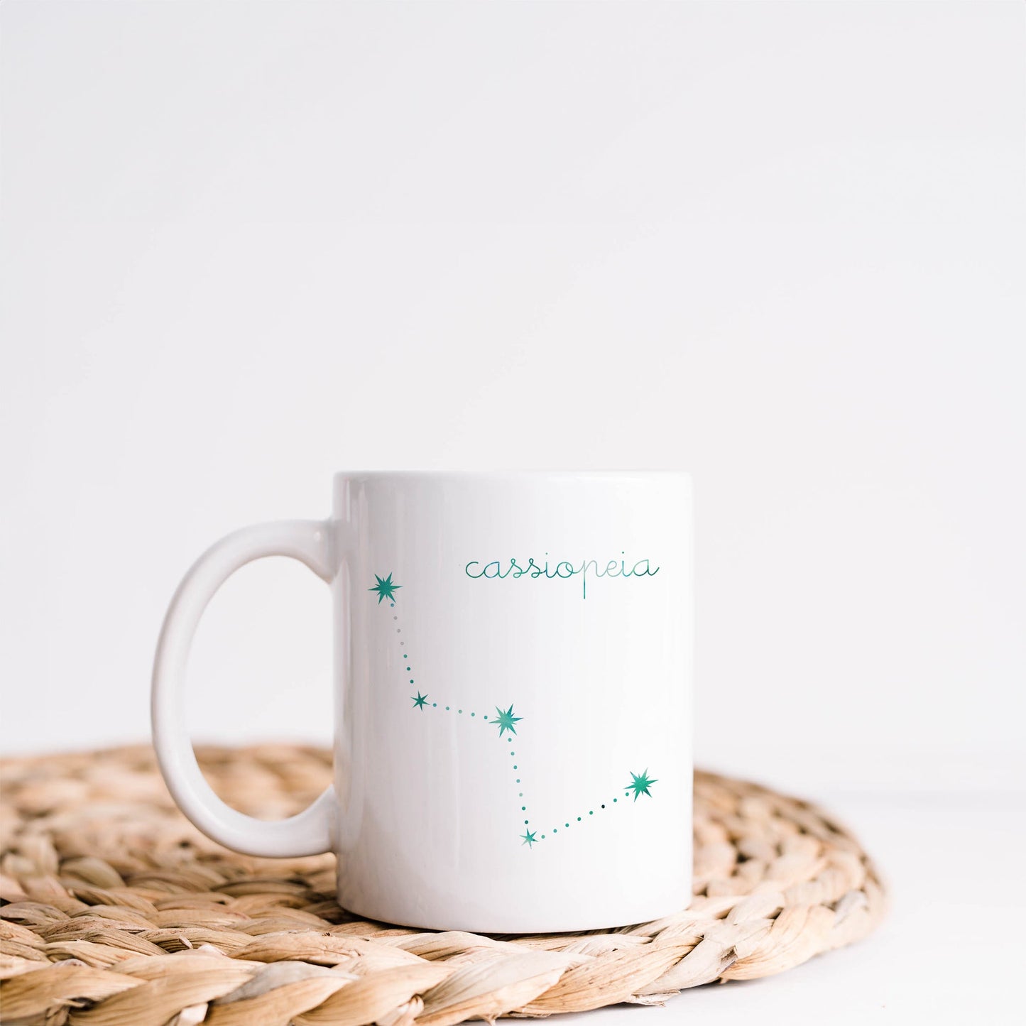 Cassiopeia constellation | Ceramic mug-Ceramic mug-Adnil Creations