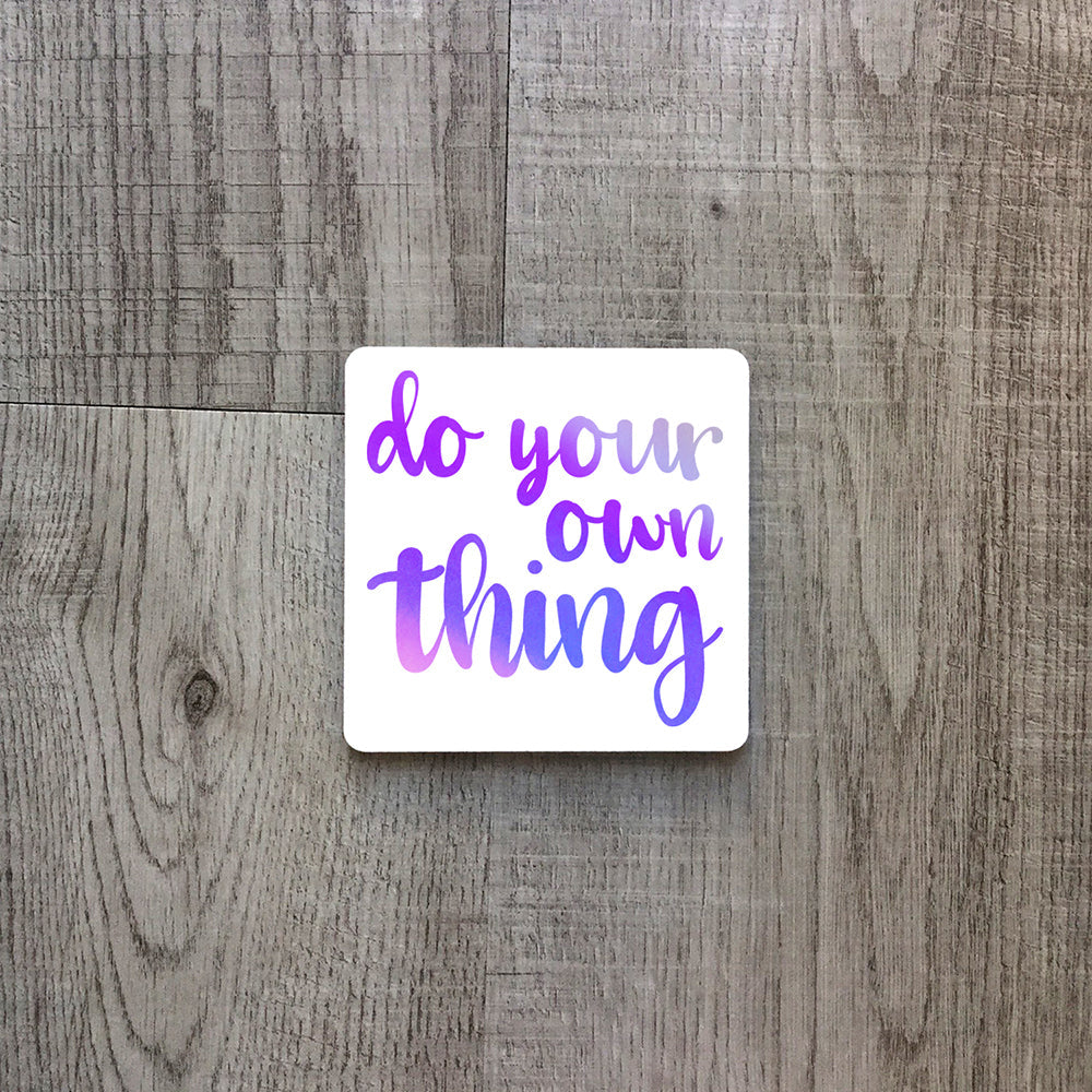 Do your own thing | Ceramic mug - Adnil Creations