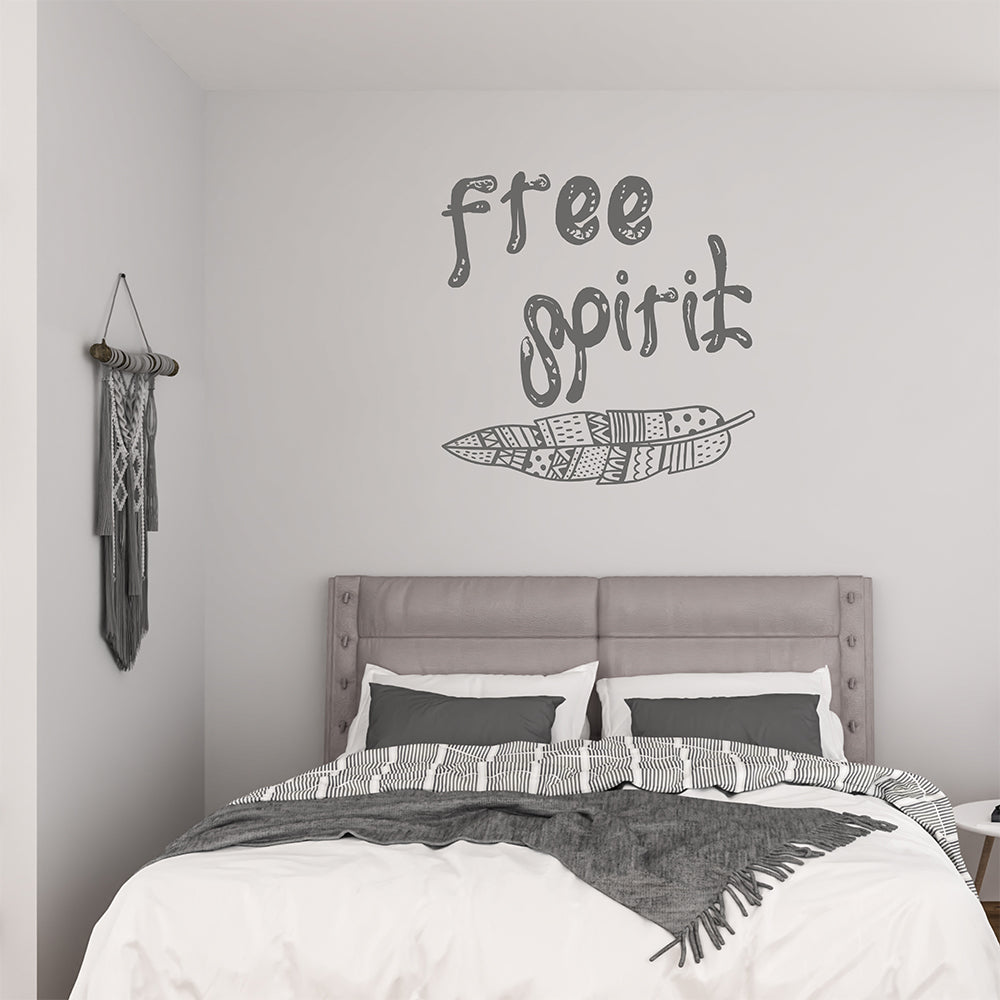 Free spirit | Wall quote-Wall quote-Adnil Creations