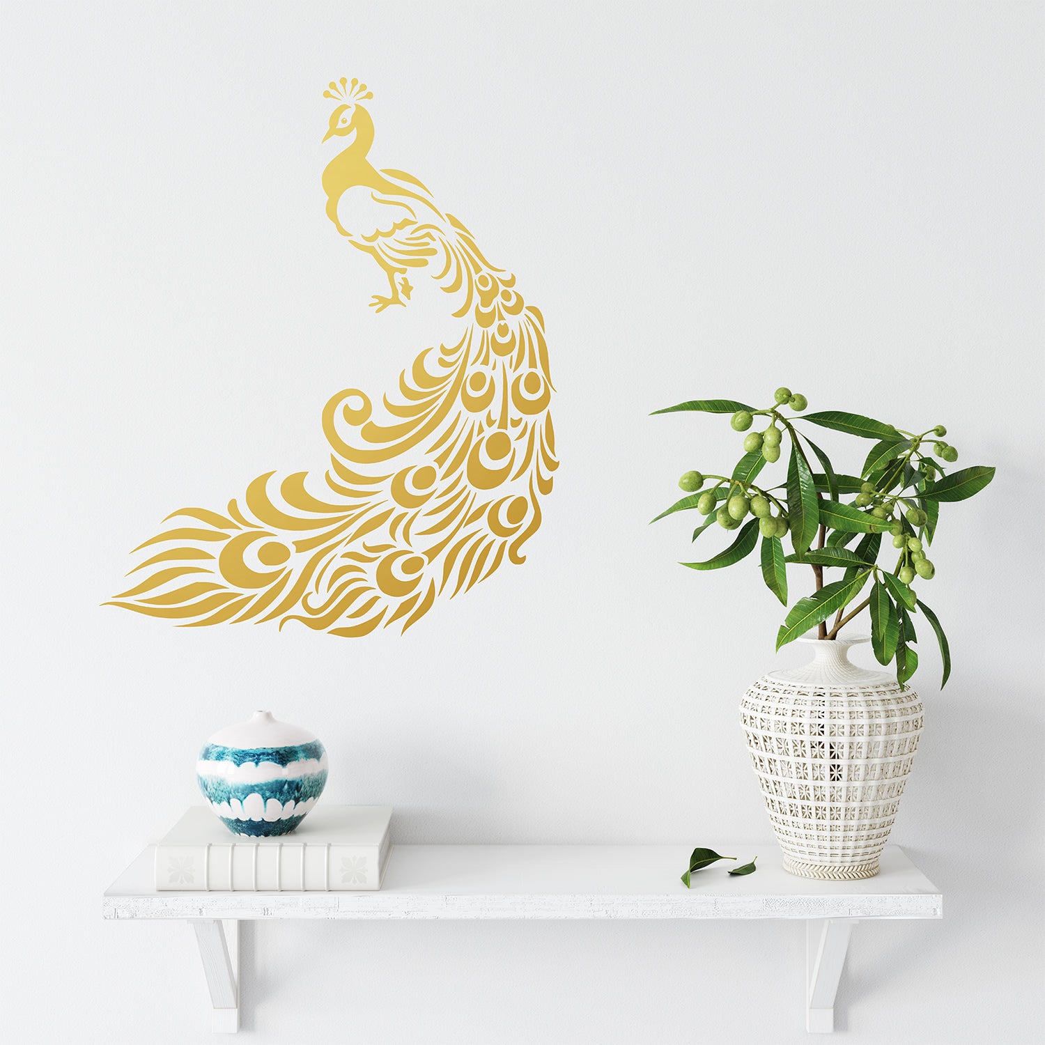 Peacock | Wall decal-Wall art-Adnil Creations