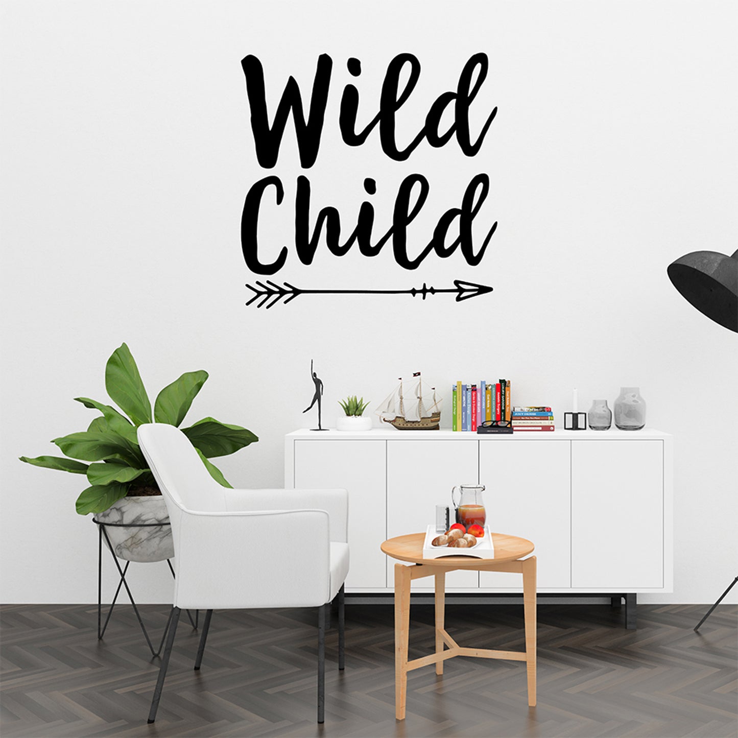 Wild child | Wall quote-Wall quote-Adnil Creations