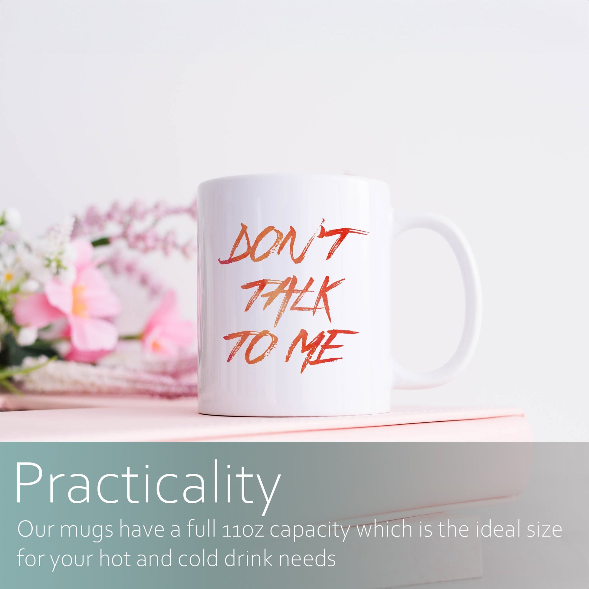 Don't talk to me | Ceramic mug-Ceramic mug-Adnil Creations