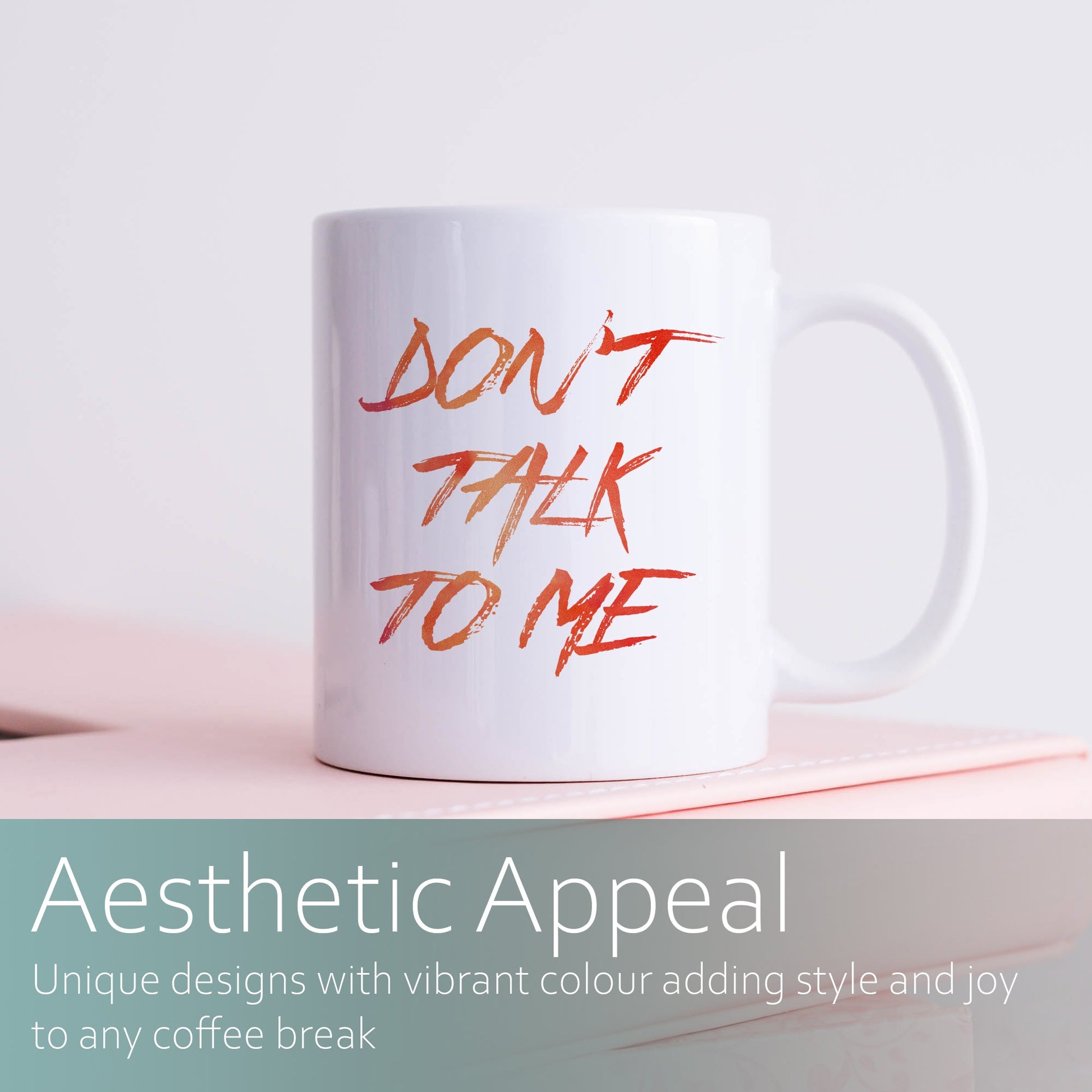 Don't talk to me | Ceramic mug-Ceramic mug-Adnil Creations