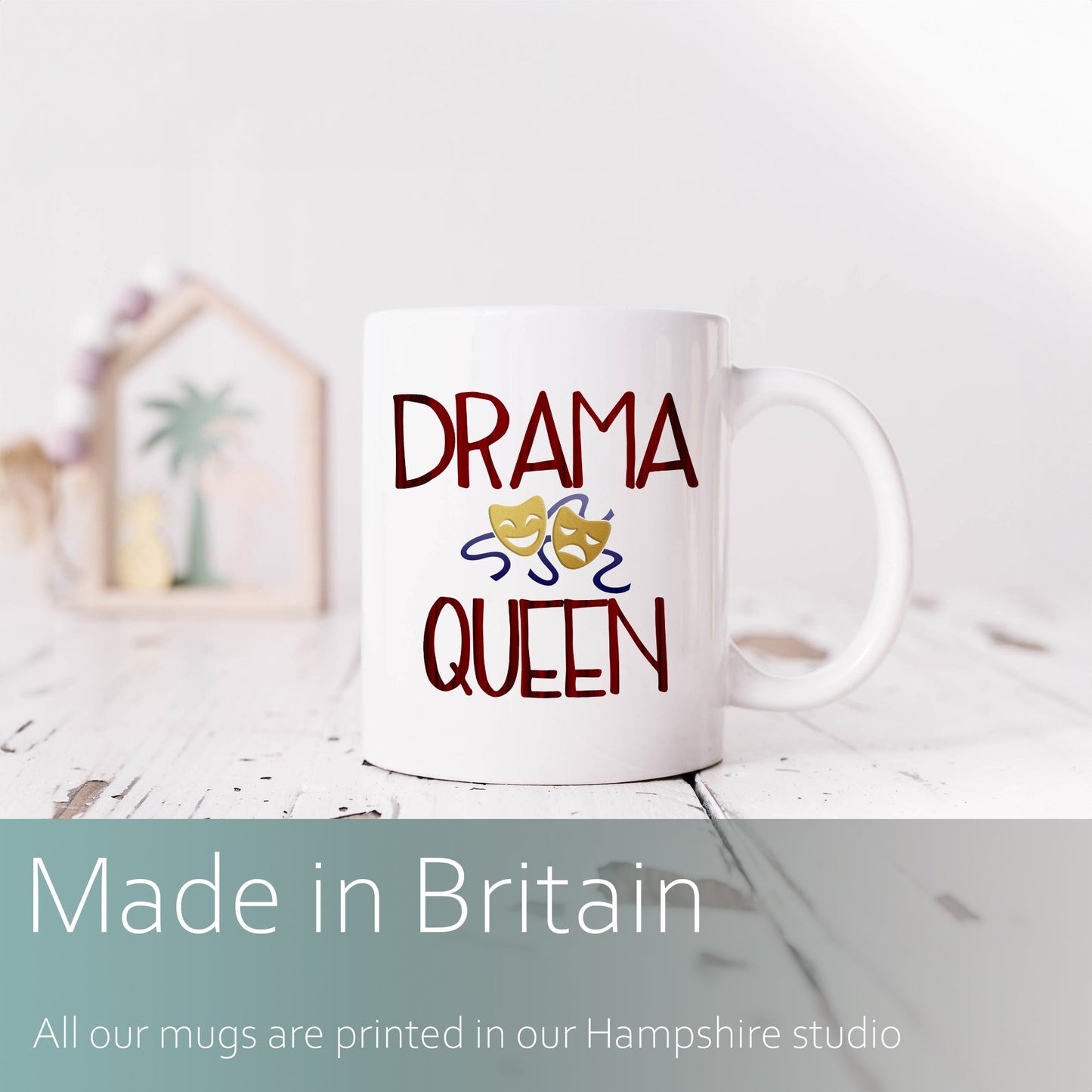 Drama queen | Ceramic mug-Ceramic mug-Adnil Creations