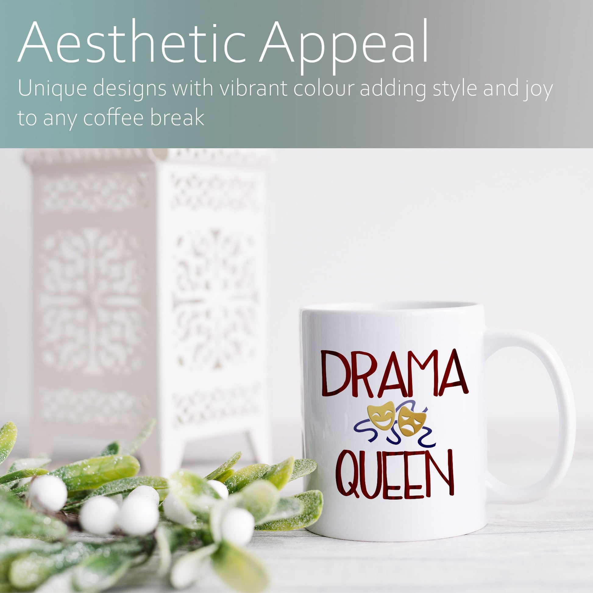 Drama queen | Ceramic mug-Ceramic mug-Adnil Creations