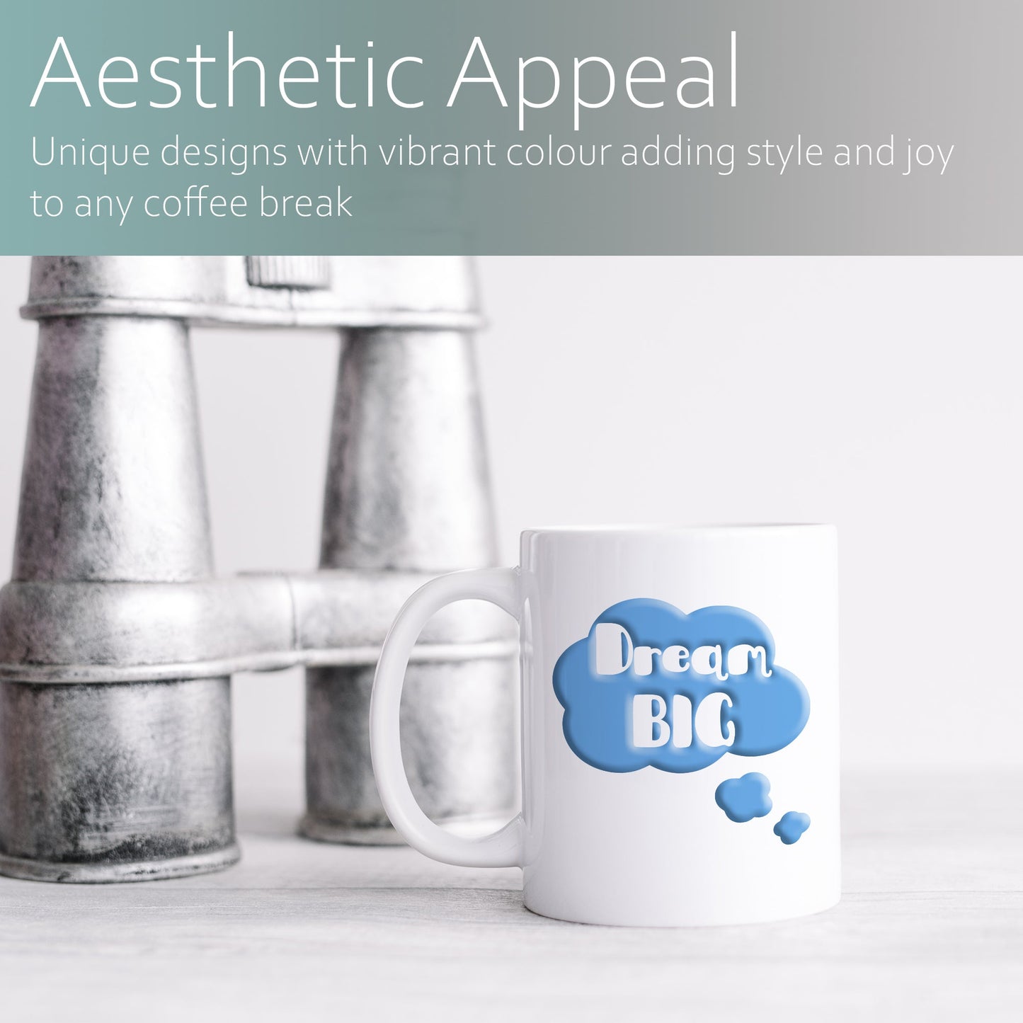 Dream big | Ceramic mug-Ceramic mug-Adnil Creations