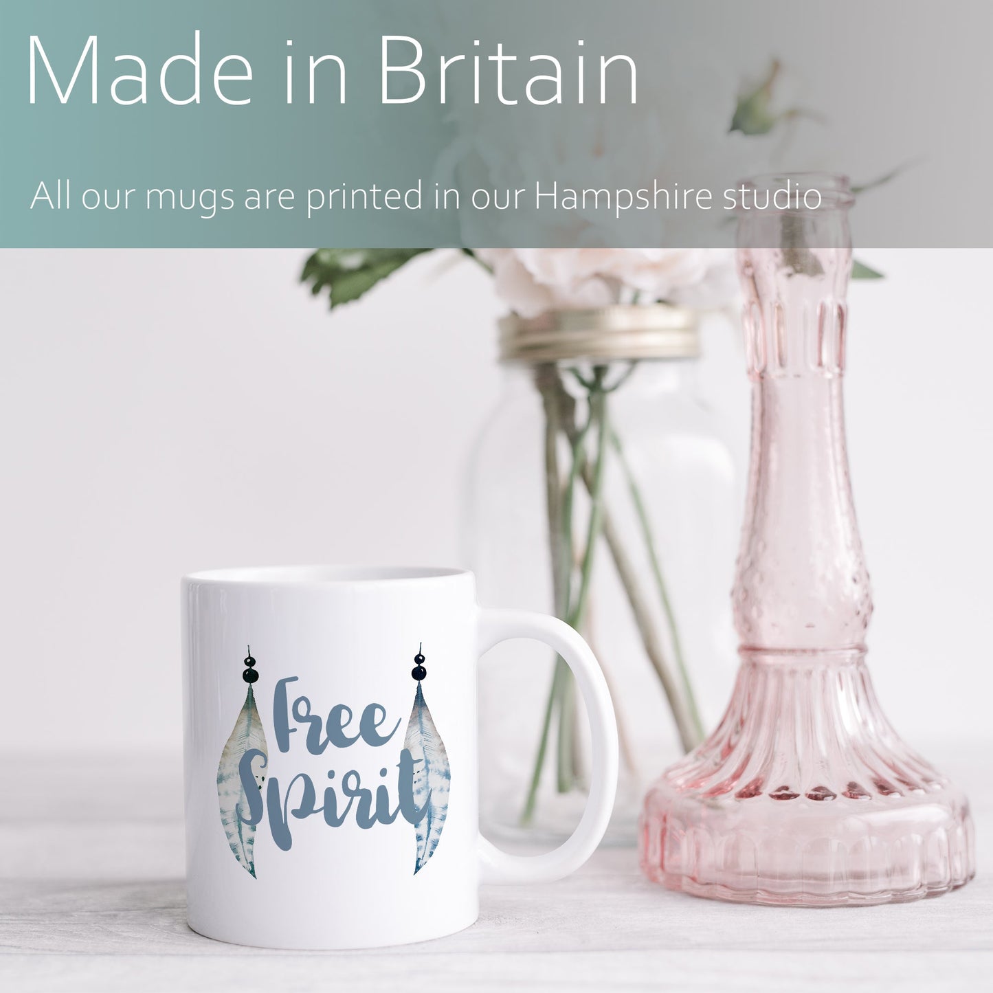 Free spirit | Ceramic mug-Ceramic mug-Adnil Creations
