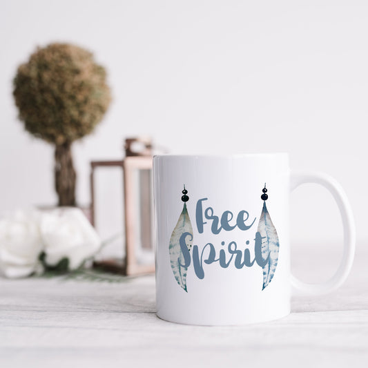 Free spirit | Ceramic mug-Ceramic mug-Adnil Creations