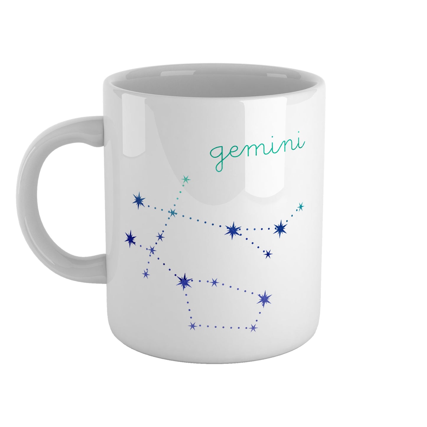 Gemini constellation | Ceramic mug-Ceramic mug-Adnil Creations