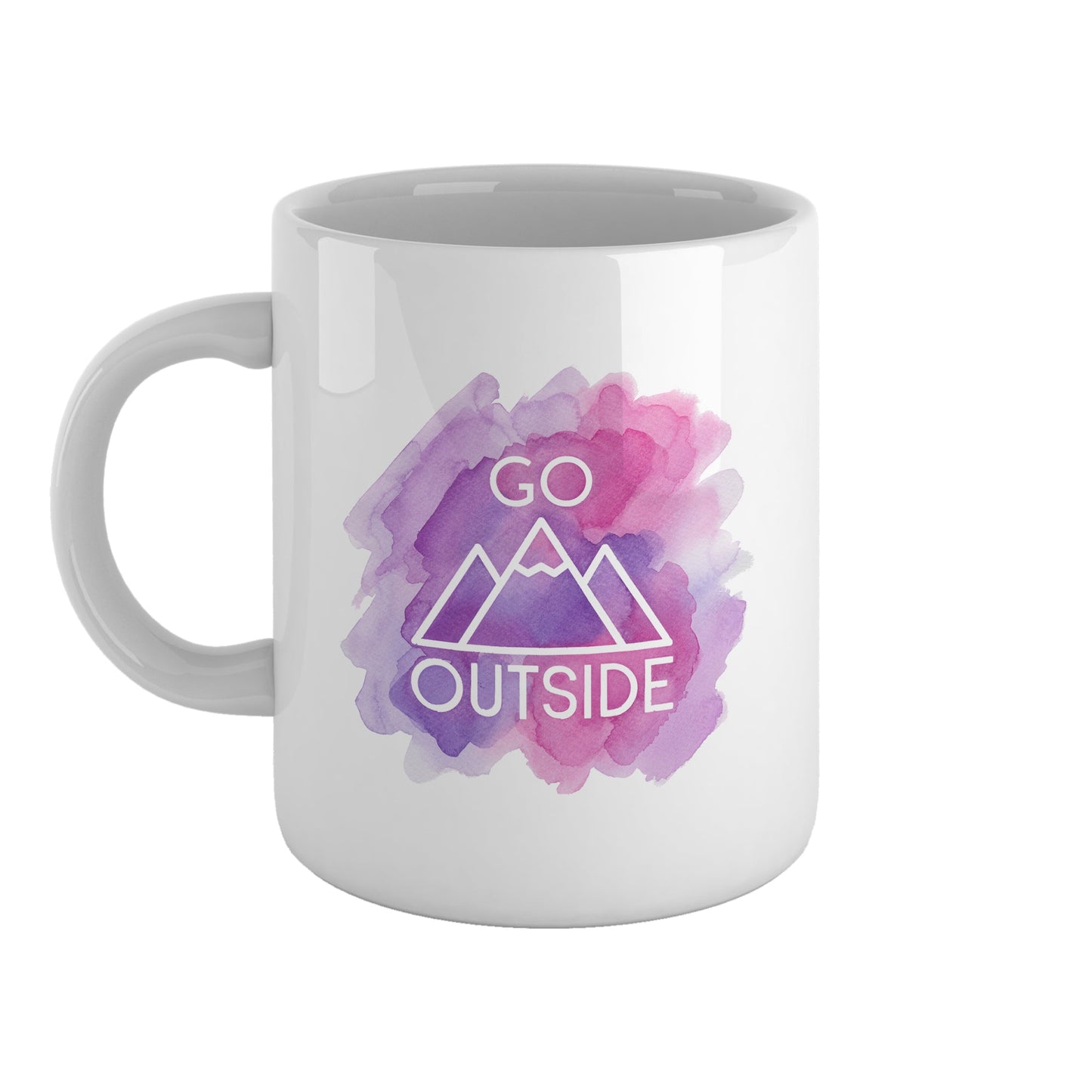 Go outside | Ceramic mug-Ceramic mug-Adnil Creations