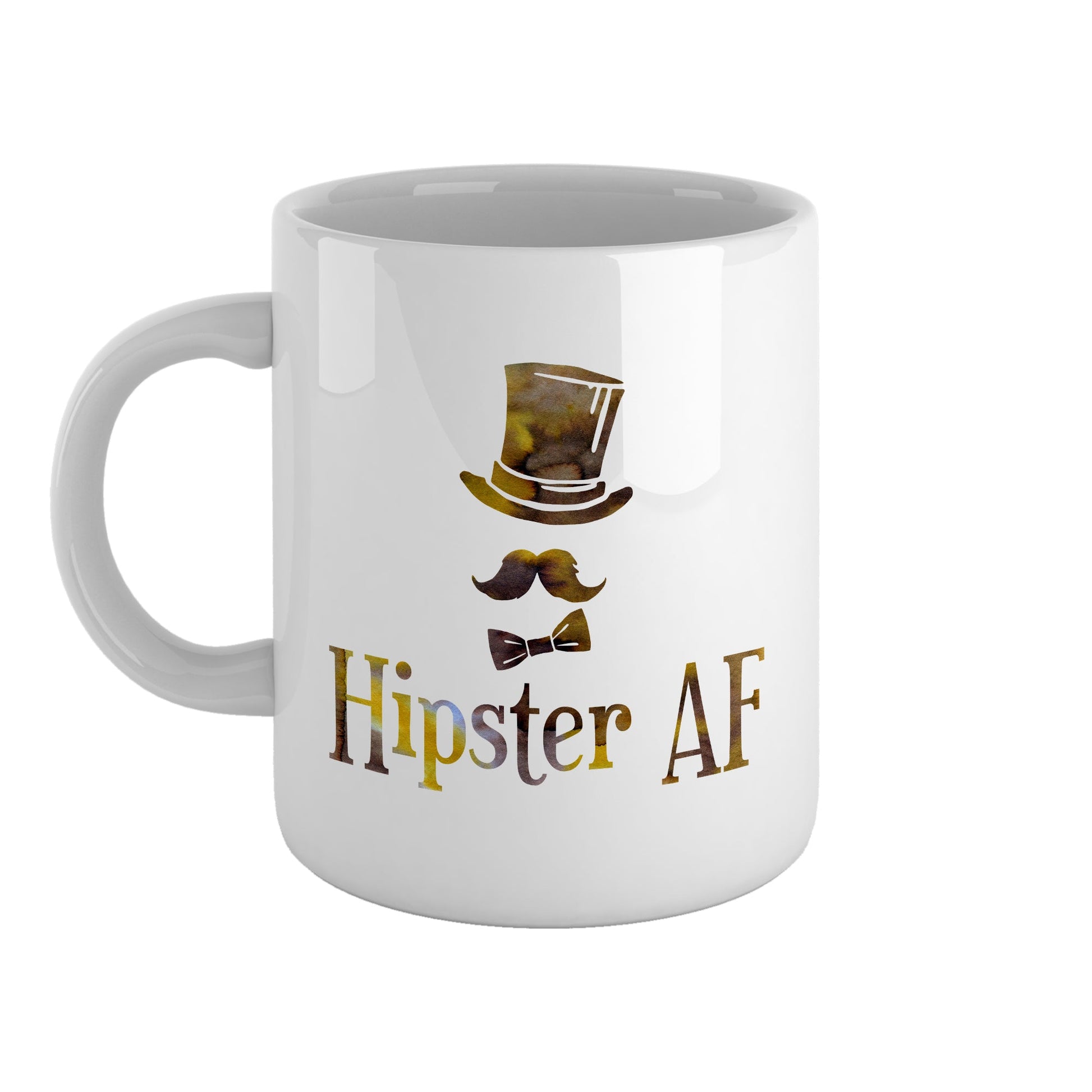 Hipster AF | Ceramic mug-Ceramic mug-Adnil Creations