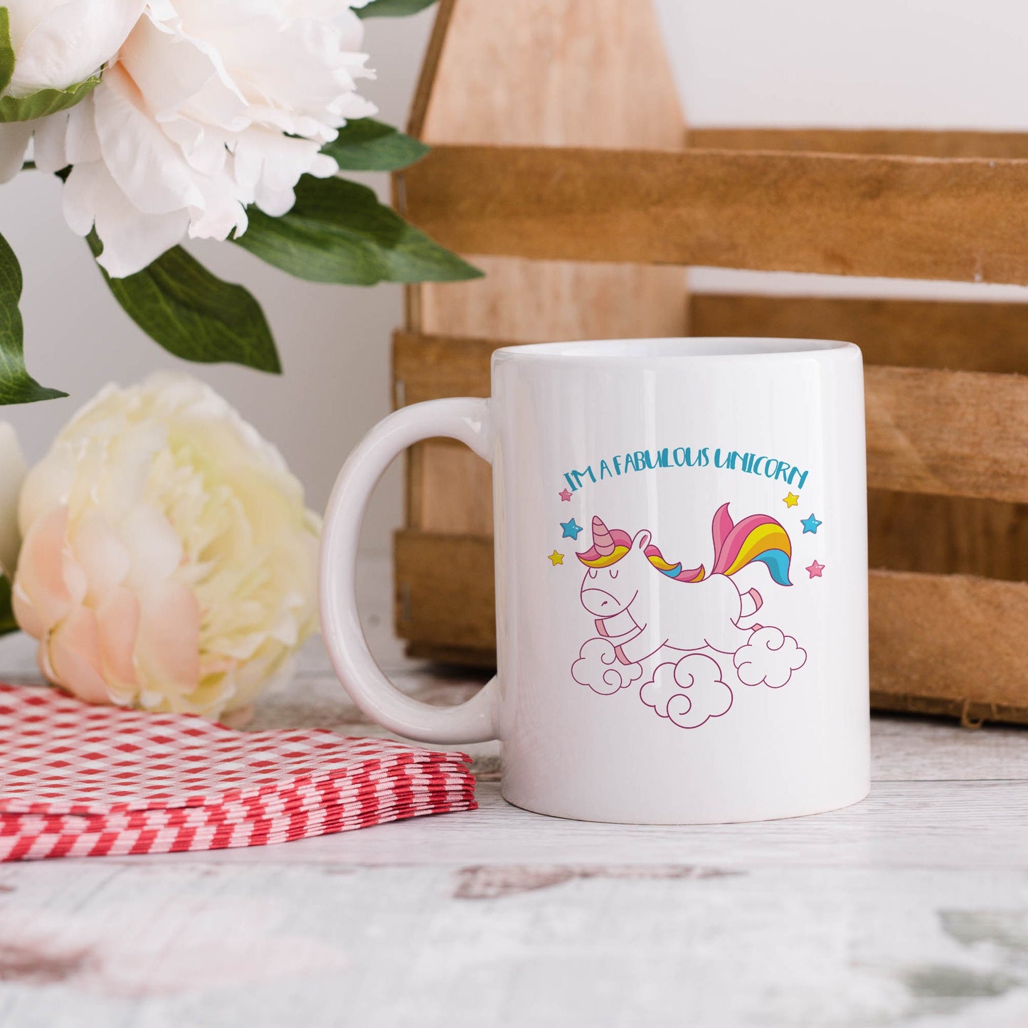 I'm a fabulous unicorn | Ceramic mug-Ceramic mug-Adnil Creations