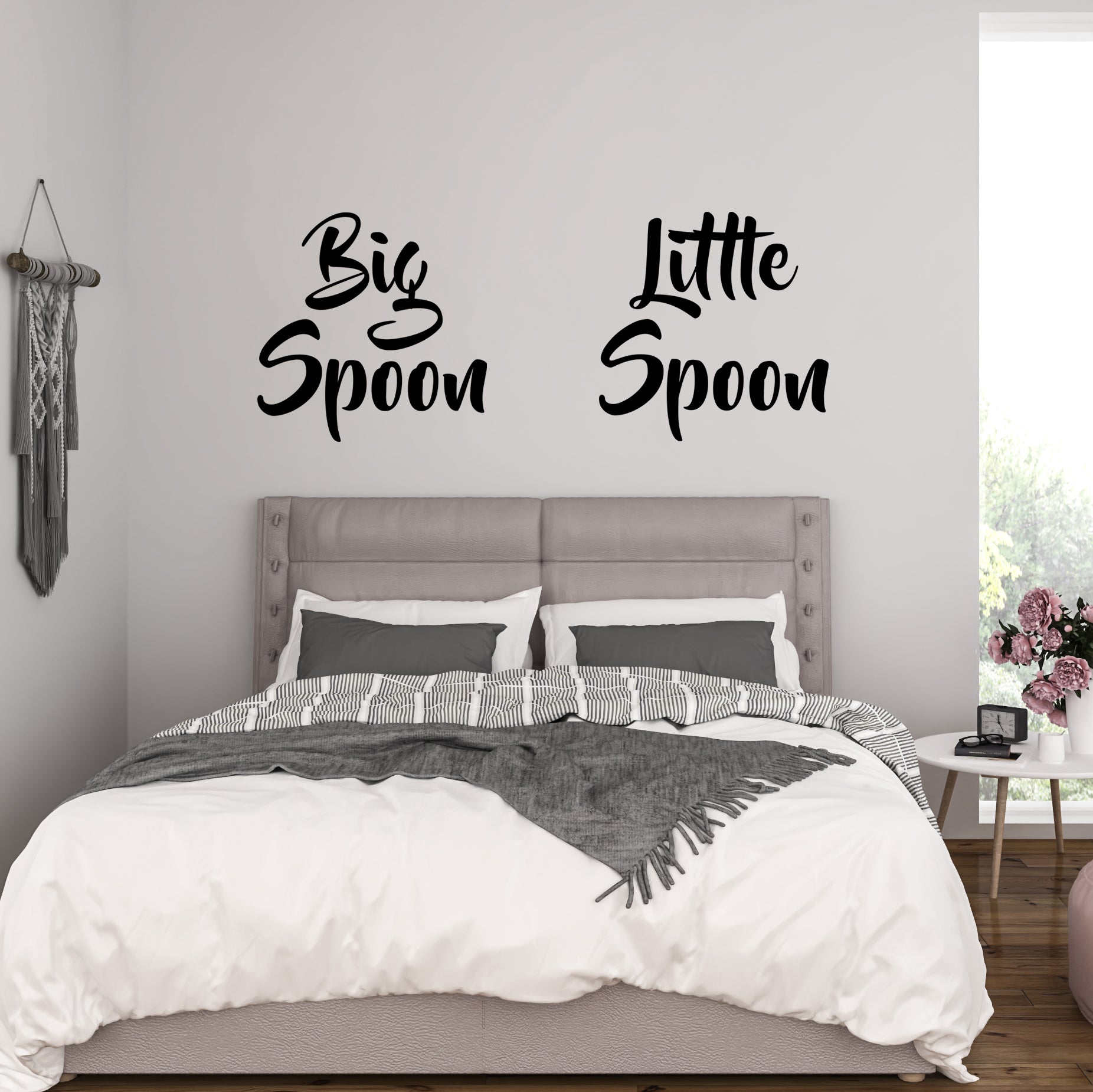 Big spoon, little spoon | Wall quote-Wall quote-Adnil Creations