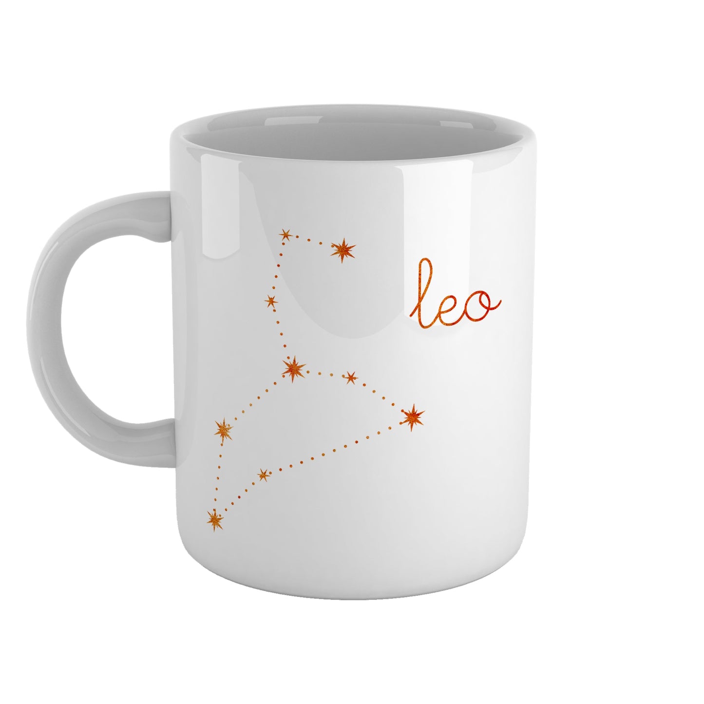 Leo constellation | Ceramic mug-Ceramic mug-Adnil Creations