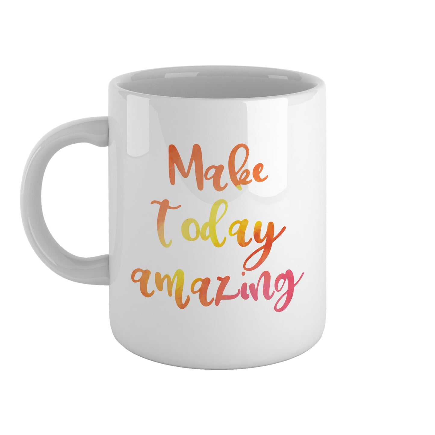 Make today amazing | Ceramic mug-Ceramic mug-Adnil Creations