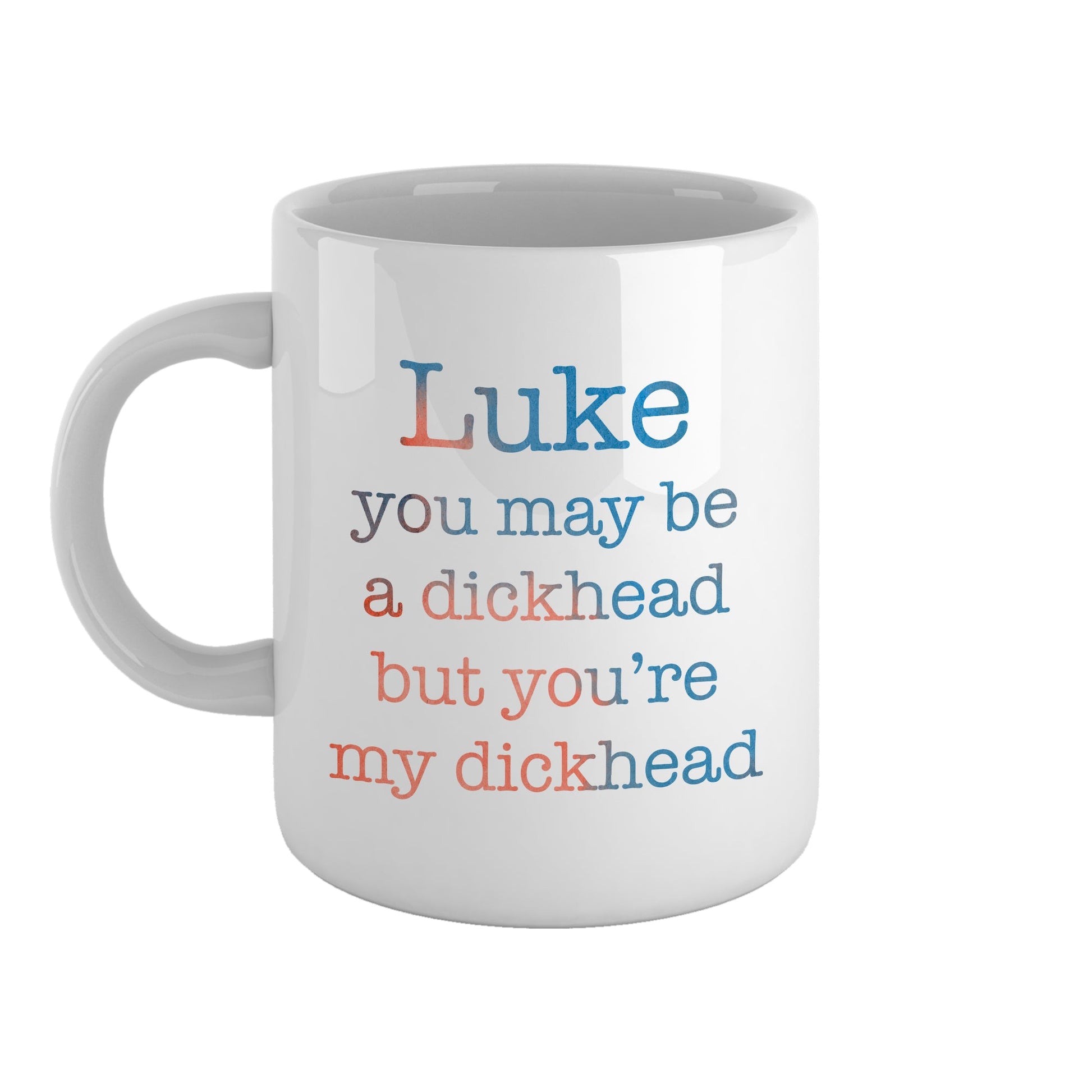 My dickhead personalised name | Ceramic mug-Ceramic mug-Adnil Creations