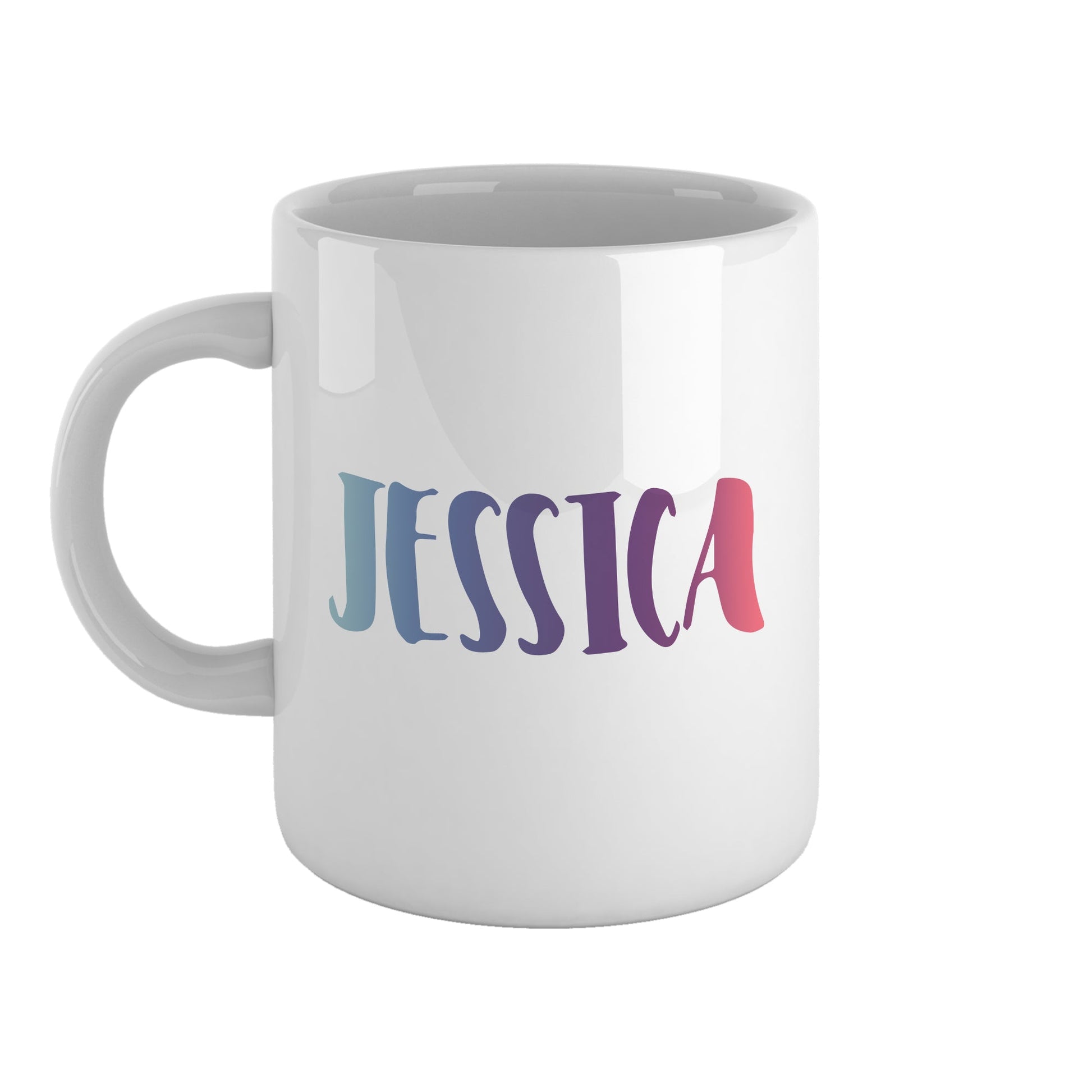 Pastel ombre personalised name | Ceramic mug-Ceramic mug-Adnil Creations