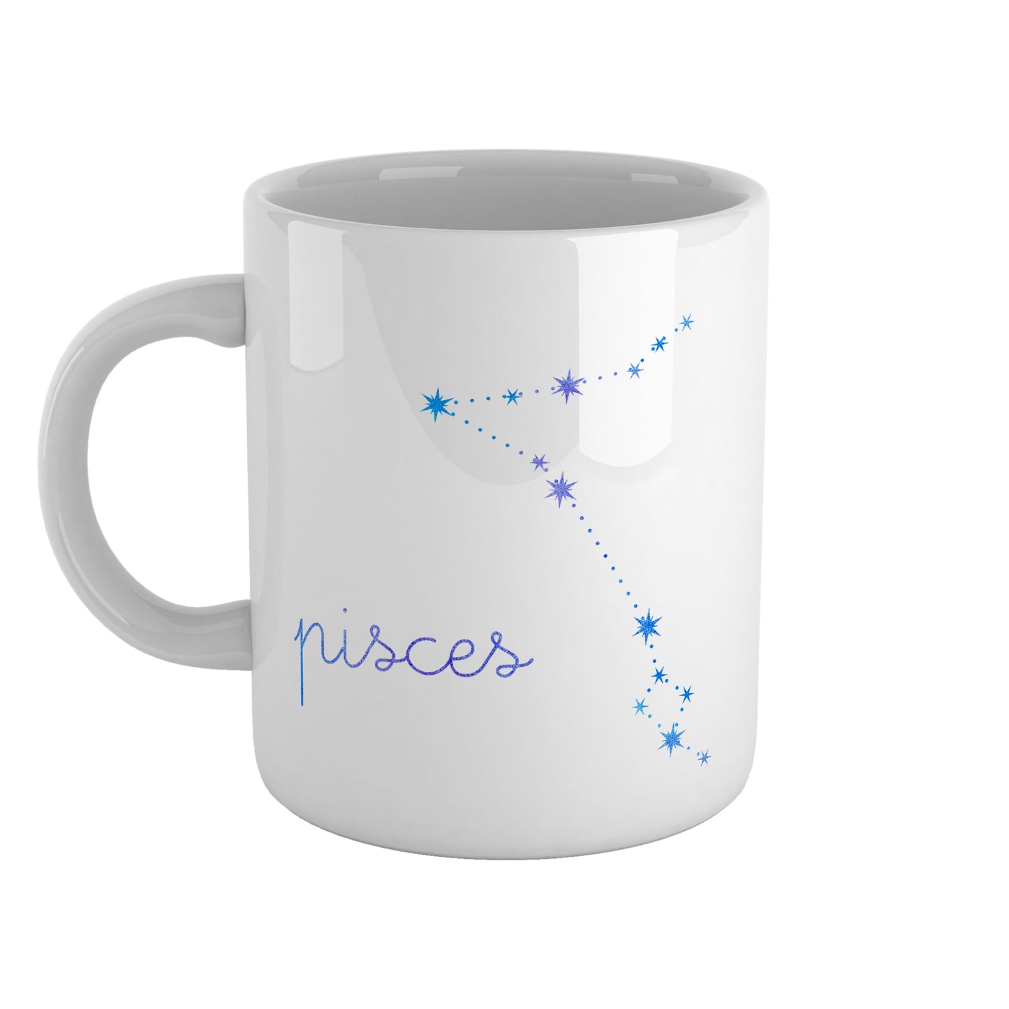 Pisces constellation | Ceramic mug-Ceramic mug-Adnil Creations