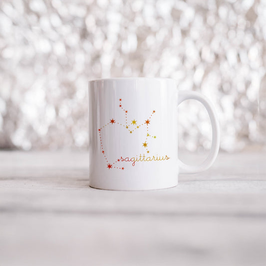 Sagittarius constellation | Ceramic mug-Ceramic mug-Adnil Creations