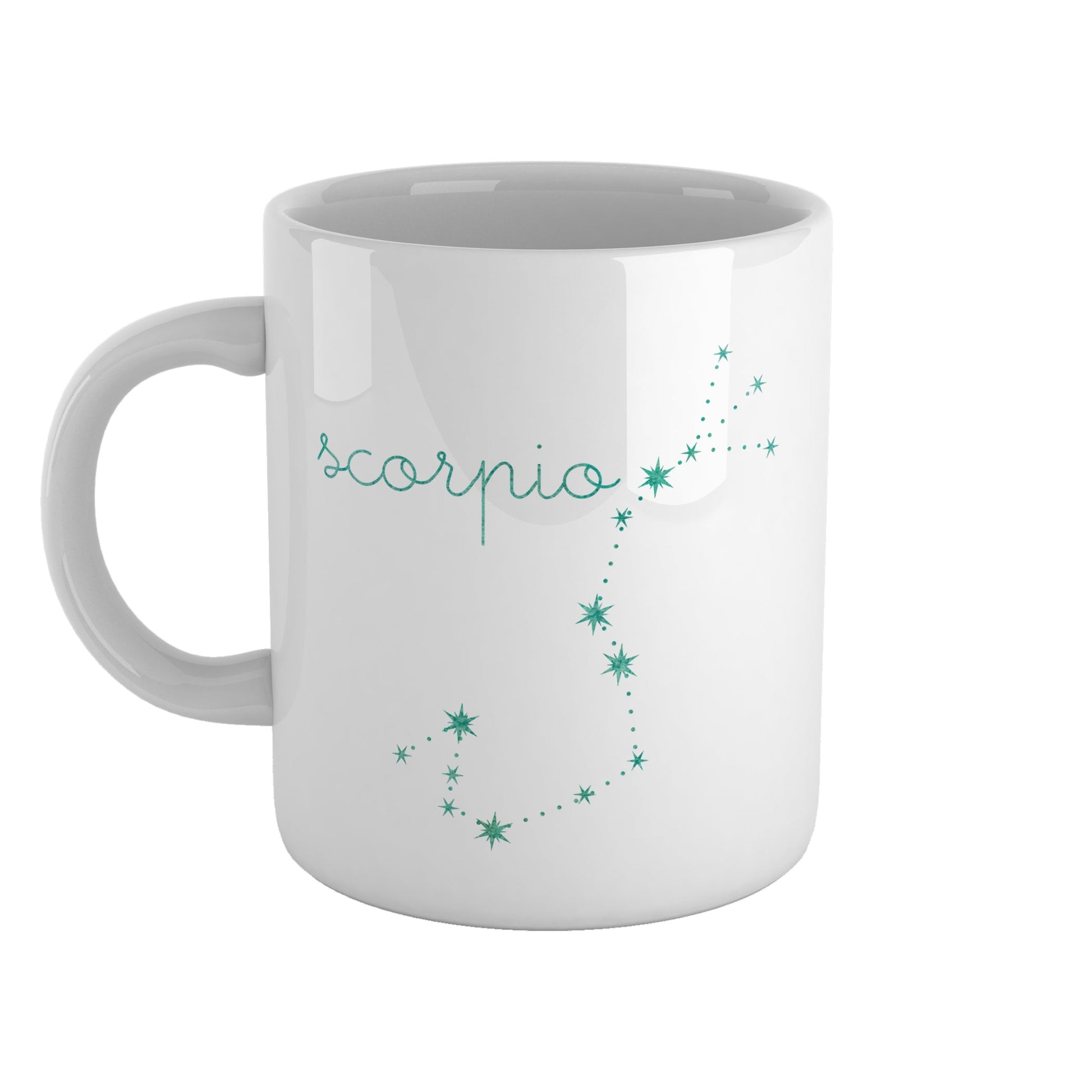 Scorpio constellation | Ceramic mug-Ceramic mug-Adnil Creations