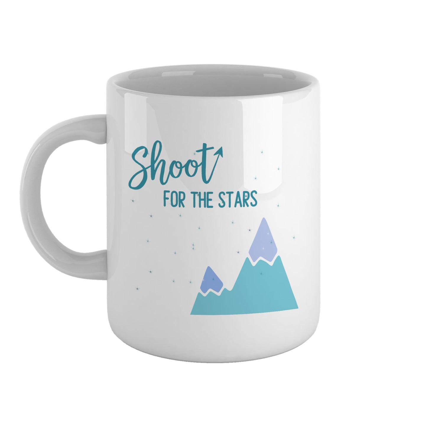 Shoot for the stars | Ceramic mug-Ceramic mug-Adnil Creations