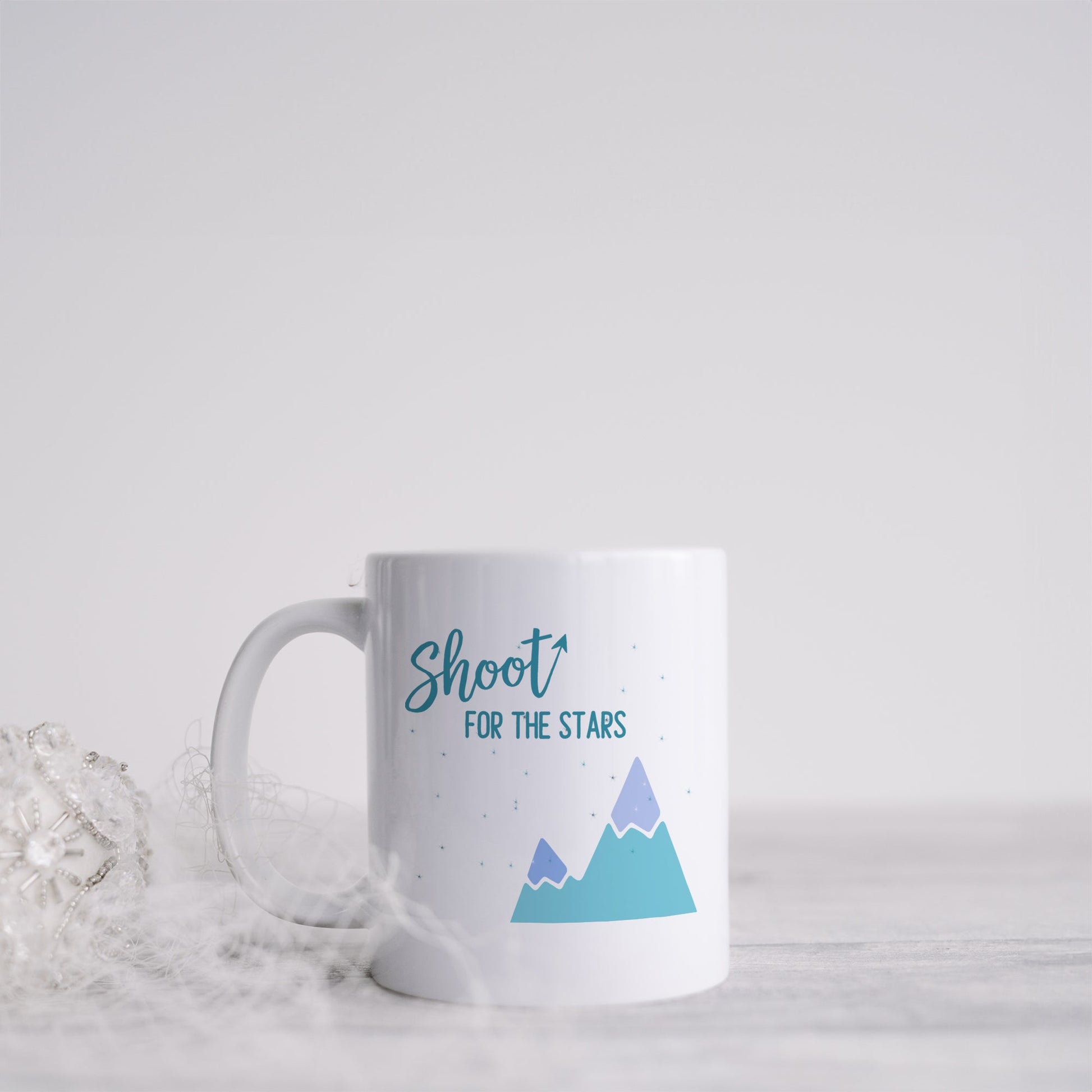 Shoot for the stars | Ceramic mug-Ceramic mug-Adnil Creations