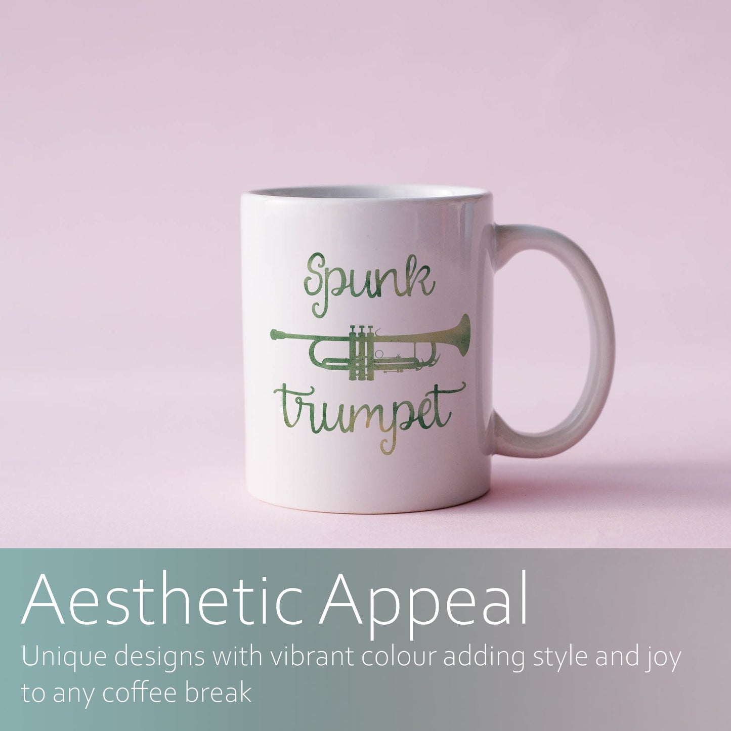 Spunk trumpet | Ceramic mug-Ceramic mug-Adnil Creations