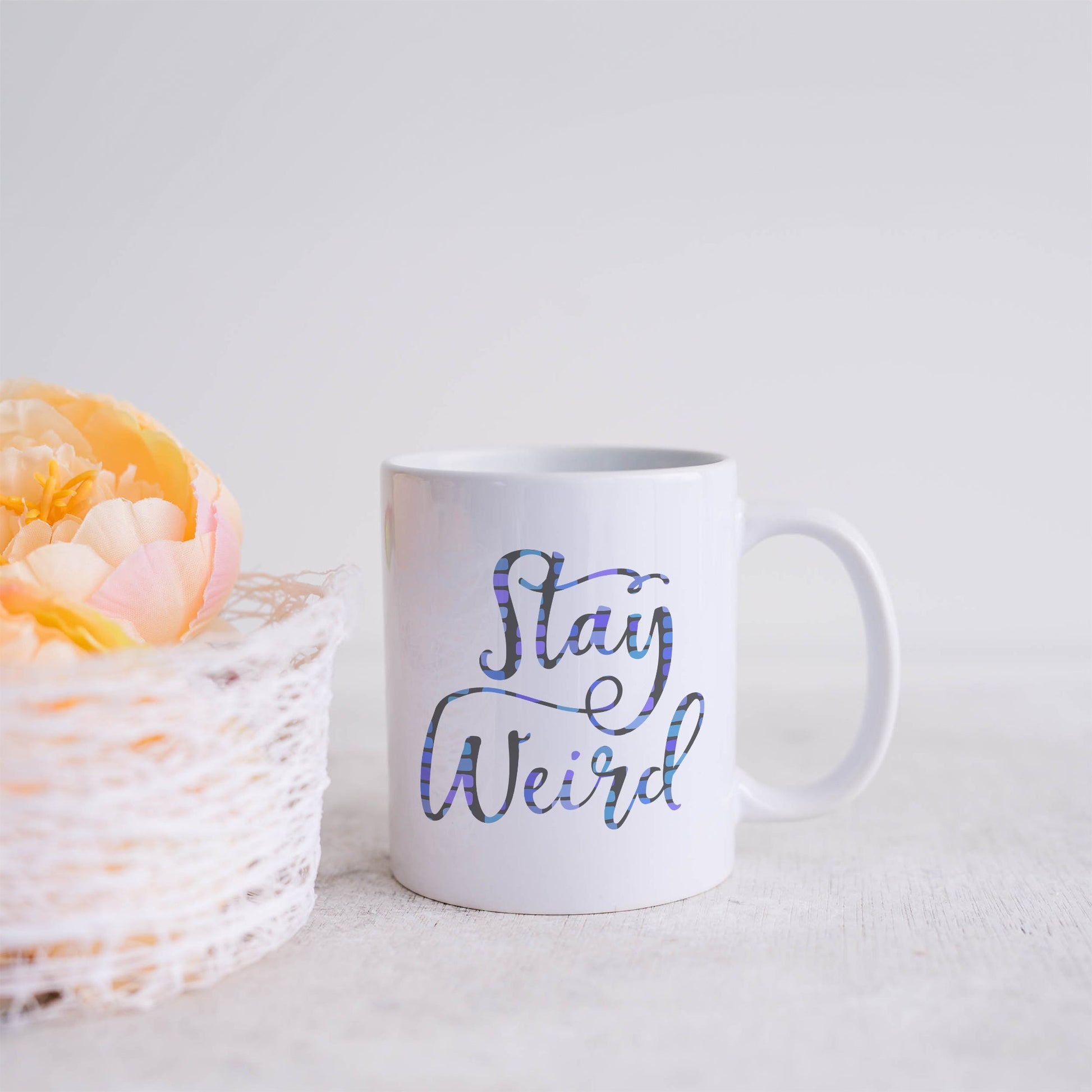 Stay weird | Ceramic mug-Ceramic mug-Adnil Creations