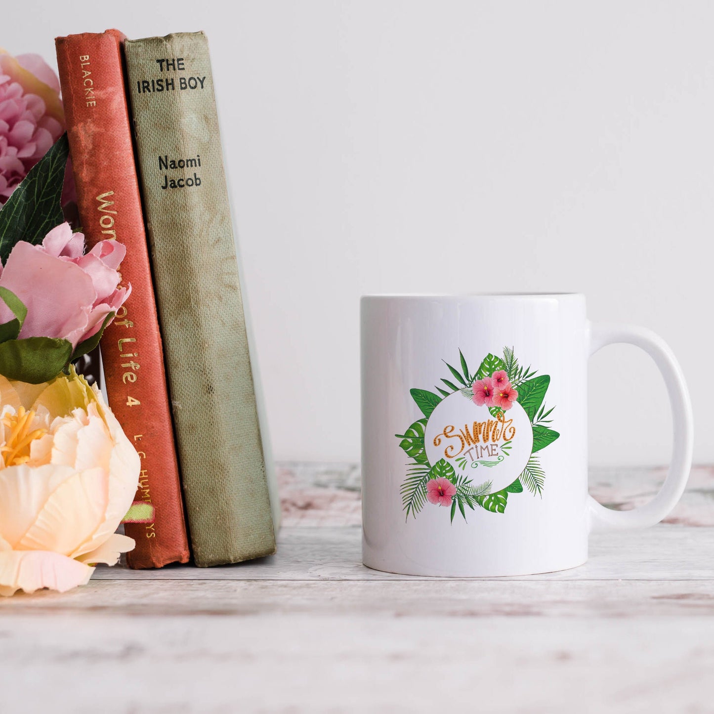 Summer time | Ceramic mug-Ceramic mug-Adnil Creations