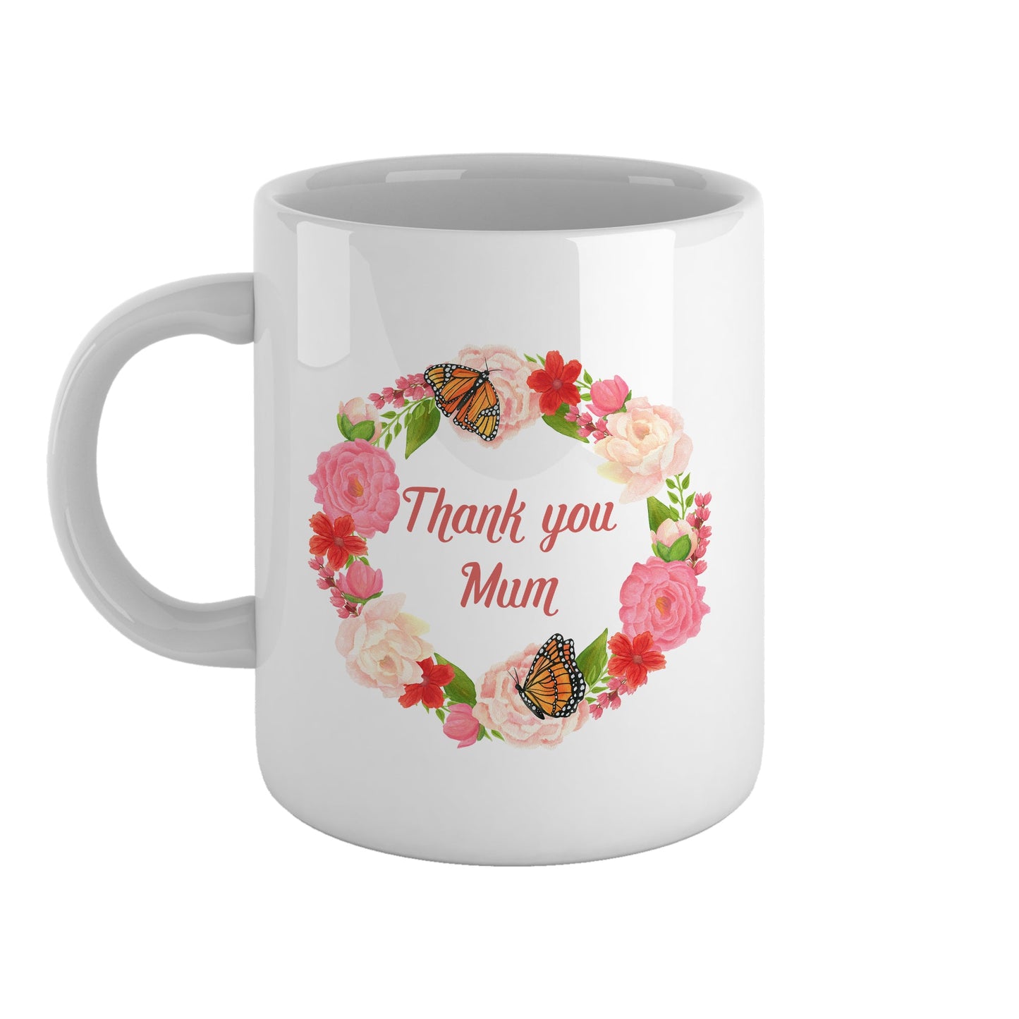 Thank you Mum | Ceramic mug-Ceramic mug-Adnil Creations