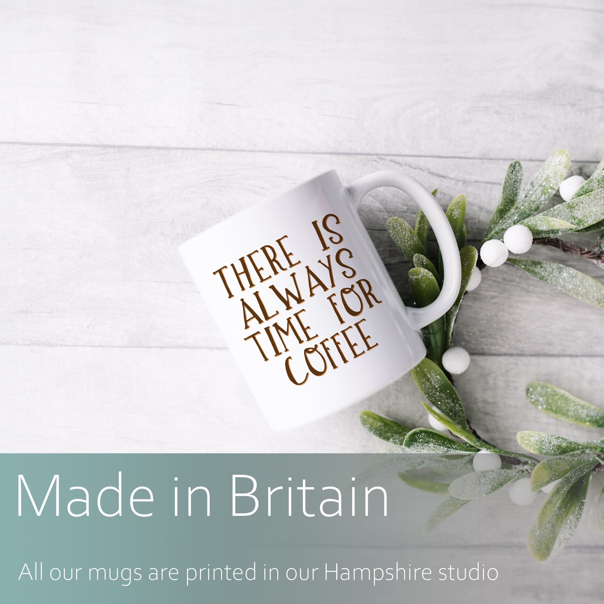 There is always time for coffee | Ceramic mug-Ceramic mug-Adnil Creations