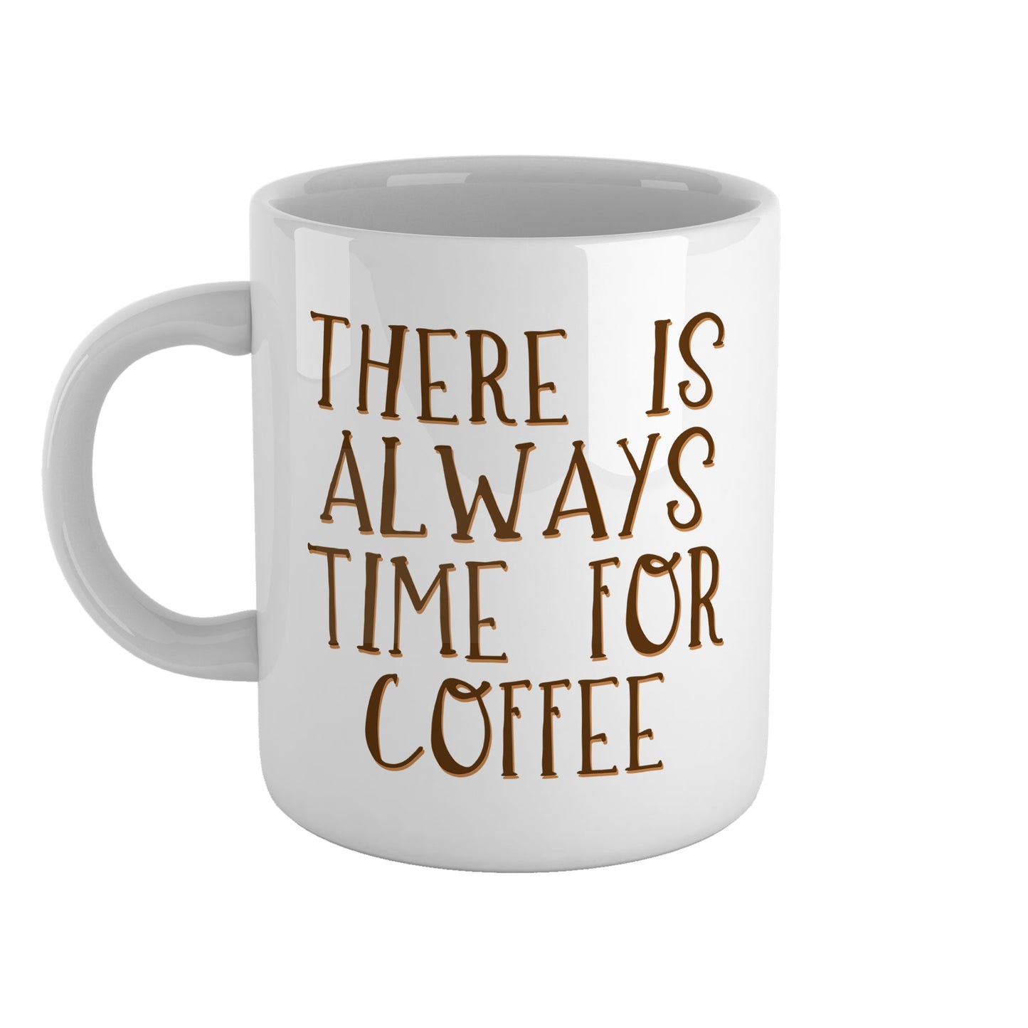 There is always time for coffee | Ceramic mug-Ceramic mug-Adnil Creations