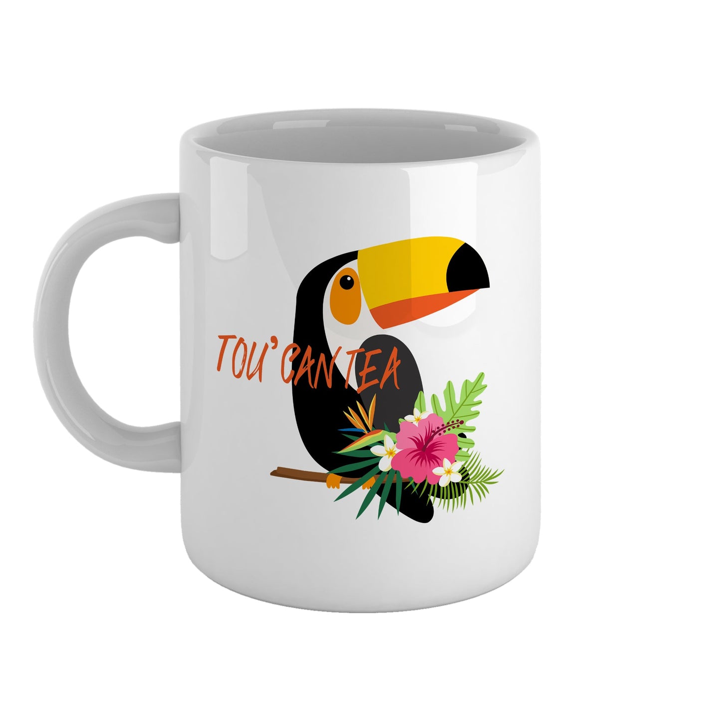 Tou'can tea | Ceramic mug-Ceramic mug-Adnil Creations