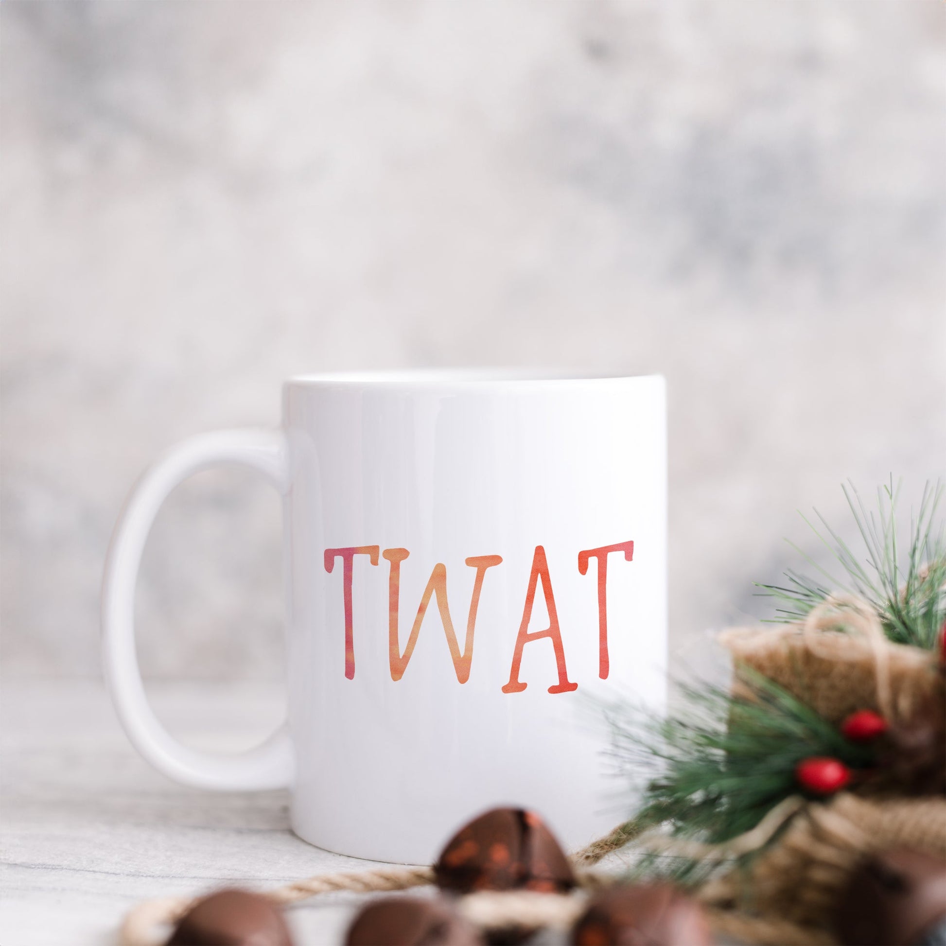 Twat | Ceramic mug-Ceramic mug-Adnil Creations