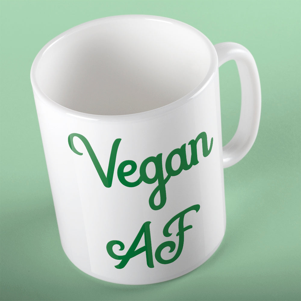 Vegan AF | Ceramic mug - Adnil Creations