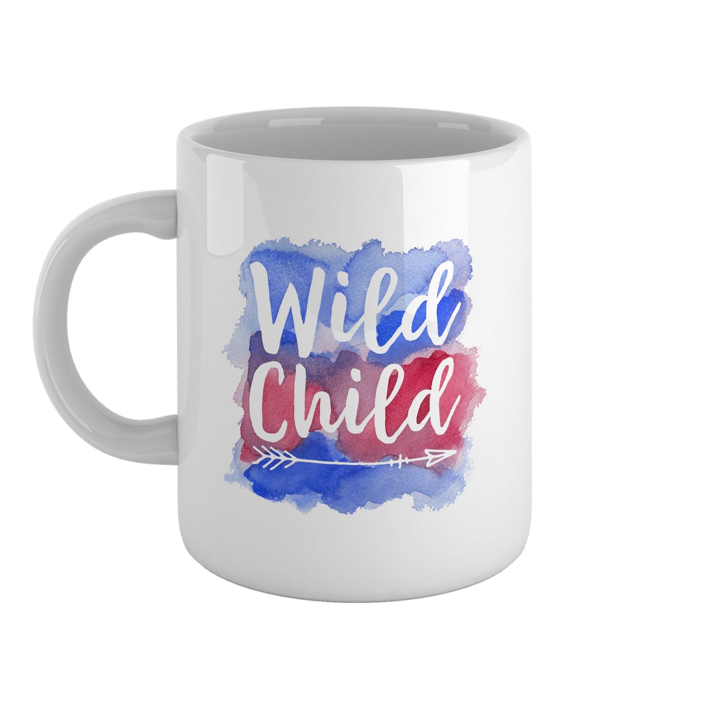 Wild child watercolour | Ceramic mug-Ceramic mug-Adnil Creations