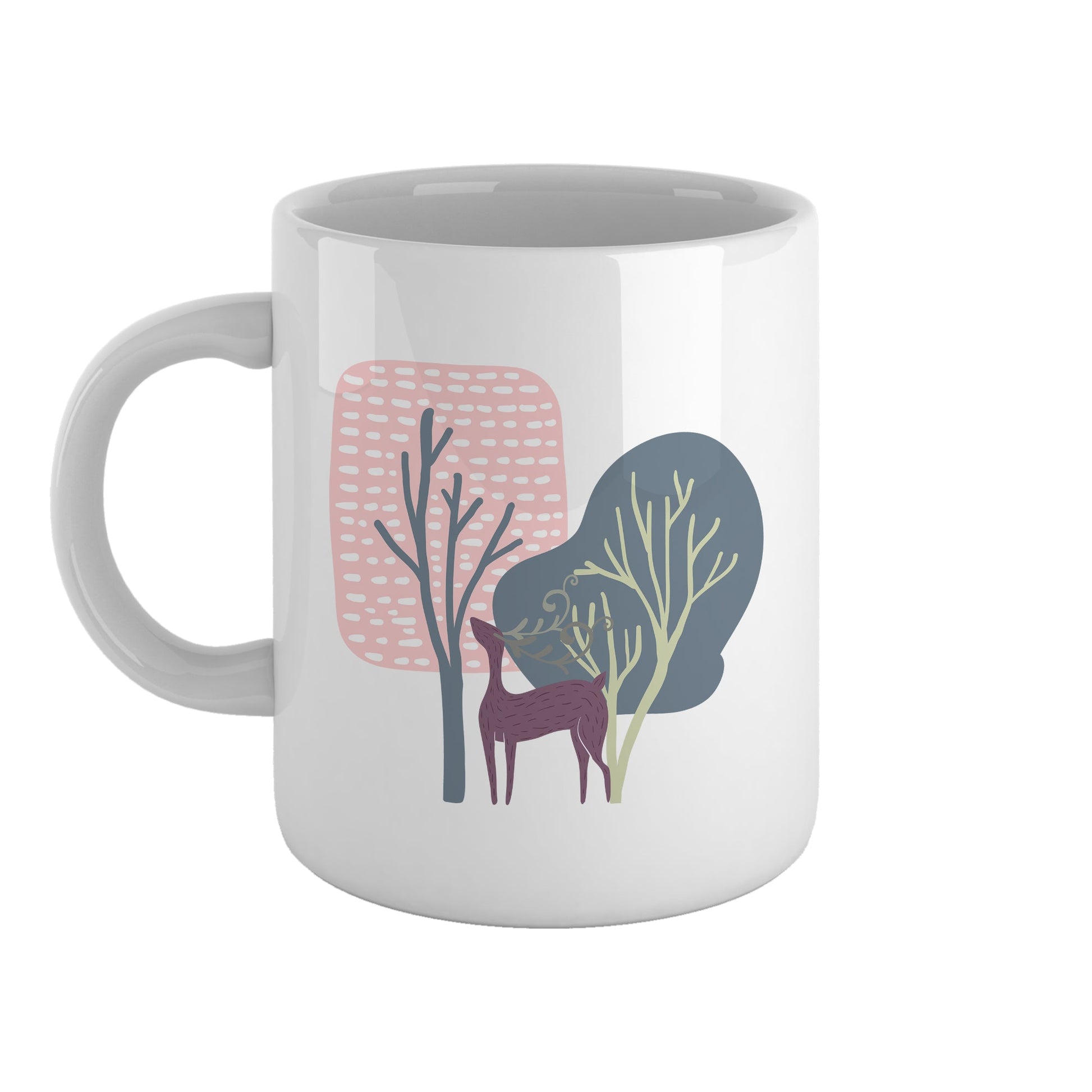 Woodland treasures | Ceramic mug-Ceramic mug-Adnil Creations