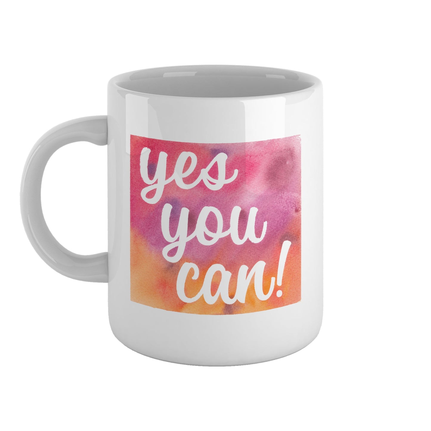 Yes you can | Ceramic mug-Ceramic mug-Adnil Creations