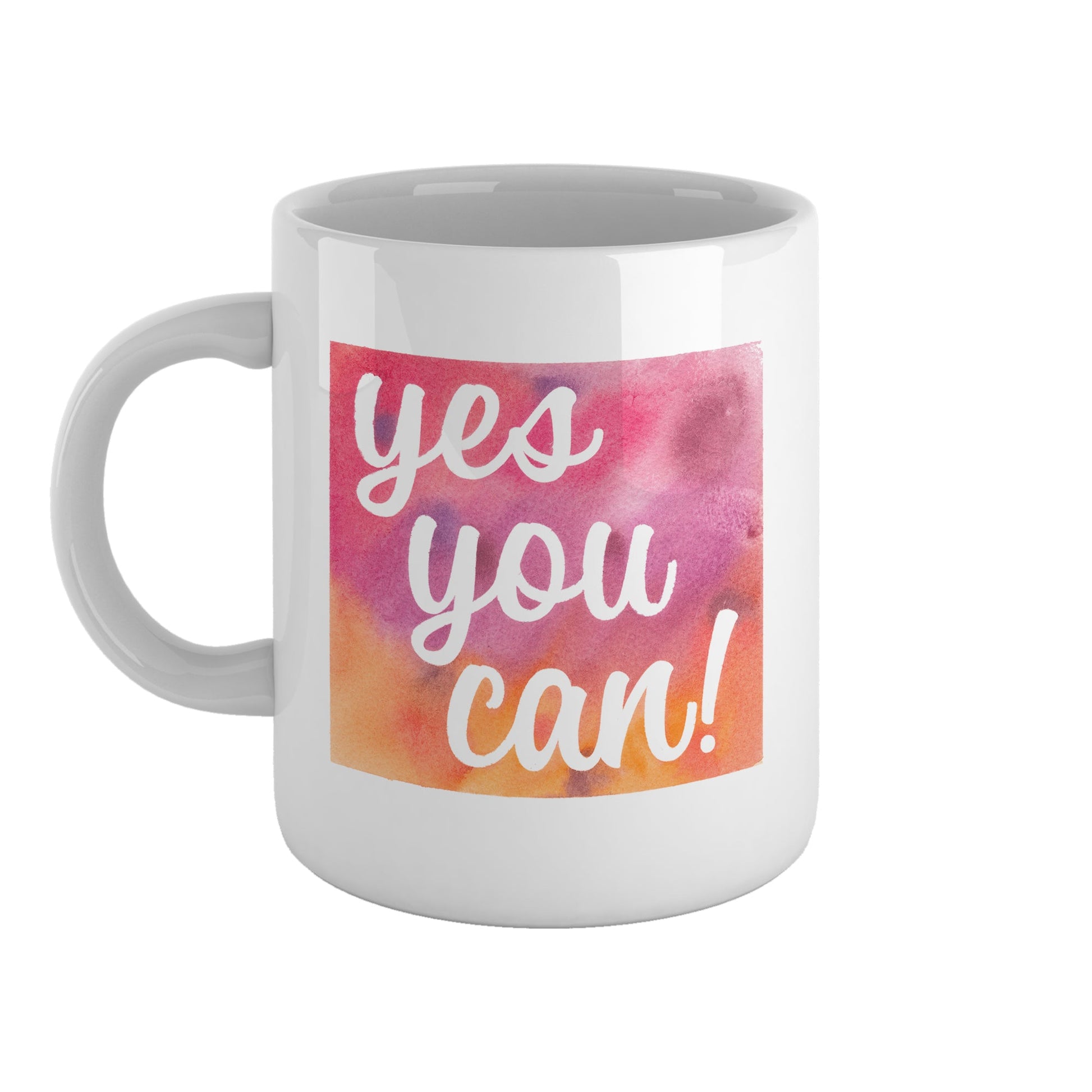 Yes you can | Ceramic mug-Ceramic mug-Adnil Creations