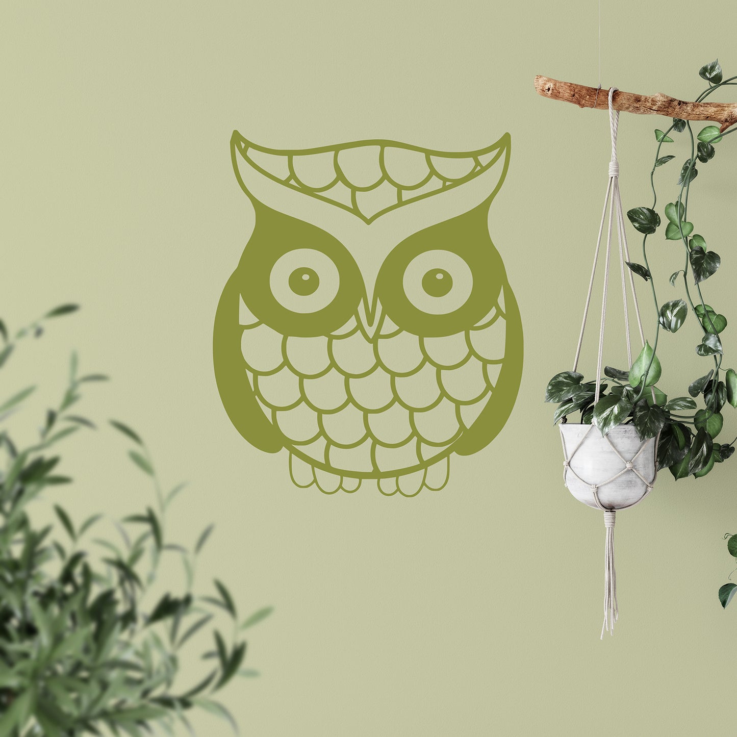 Cute owl | Wall decal-Wall art-Adnil Creations