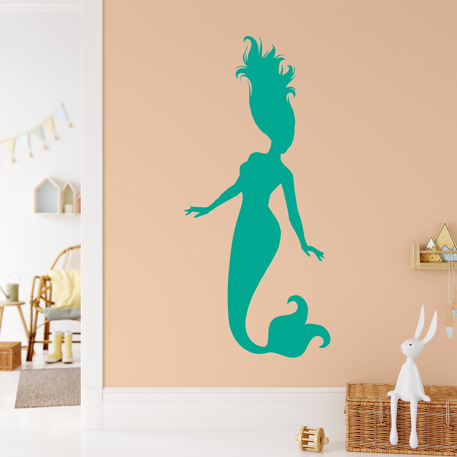 Mermaid | Wall decal-Wall art-Adnil Creations