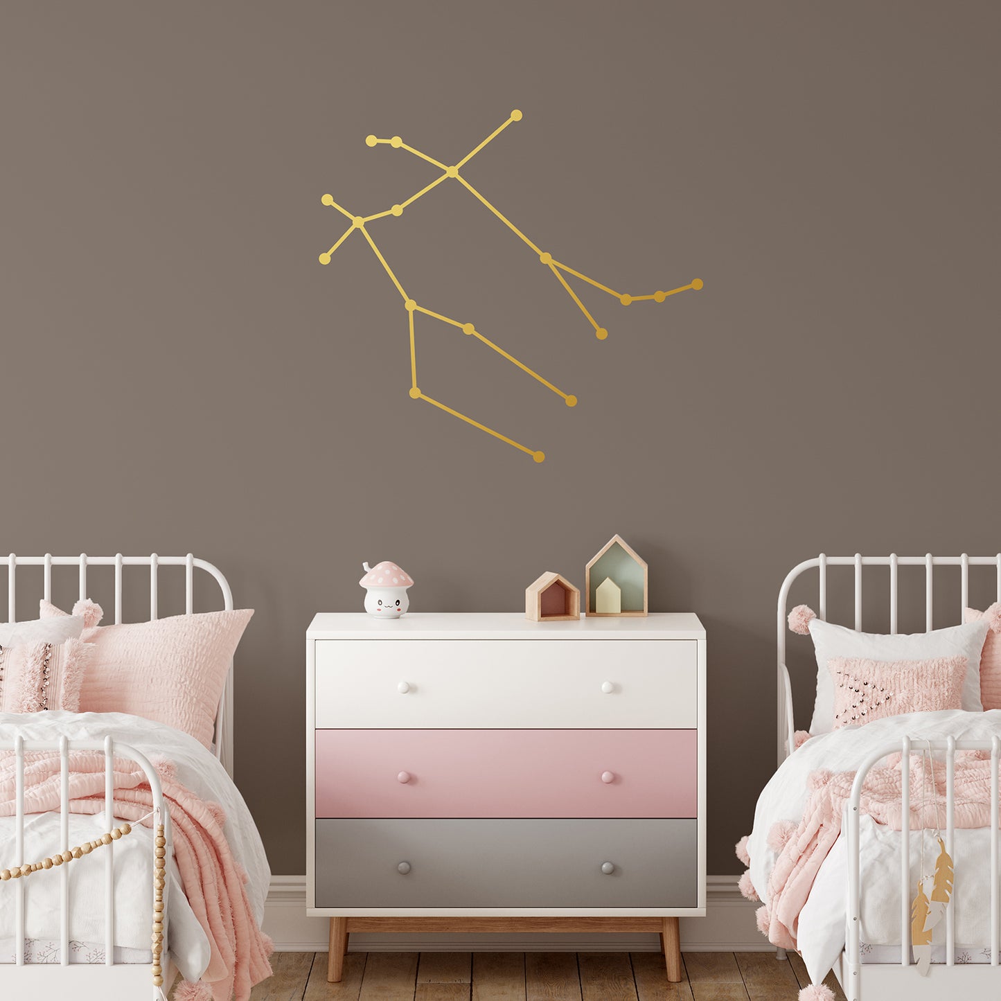 Gemini constellation | Wall decal-Wall art-Adnil Creations